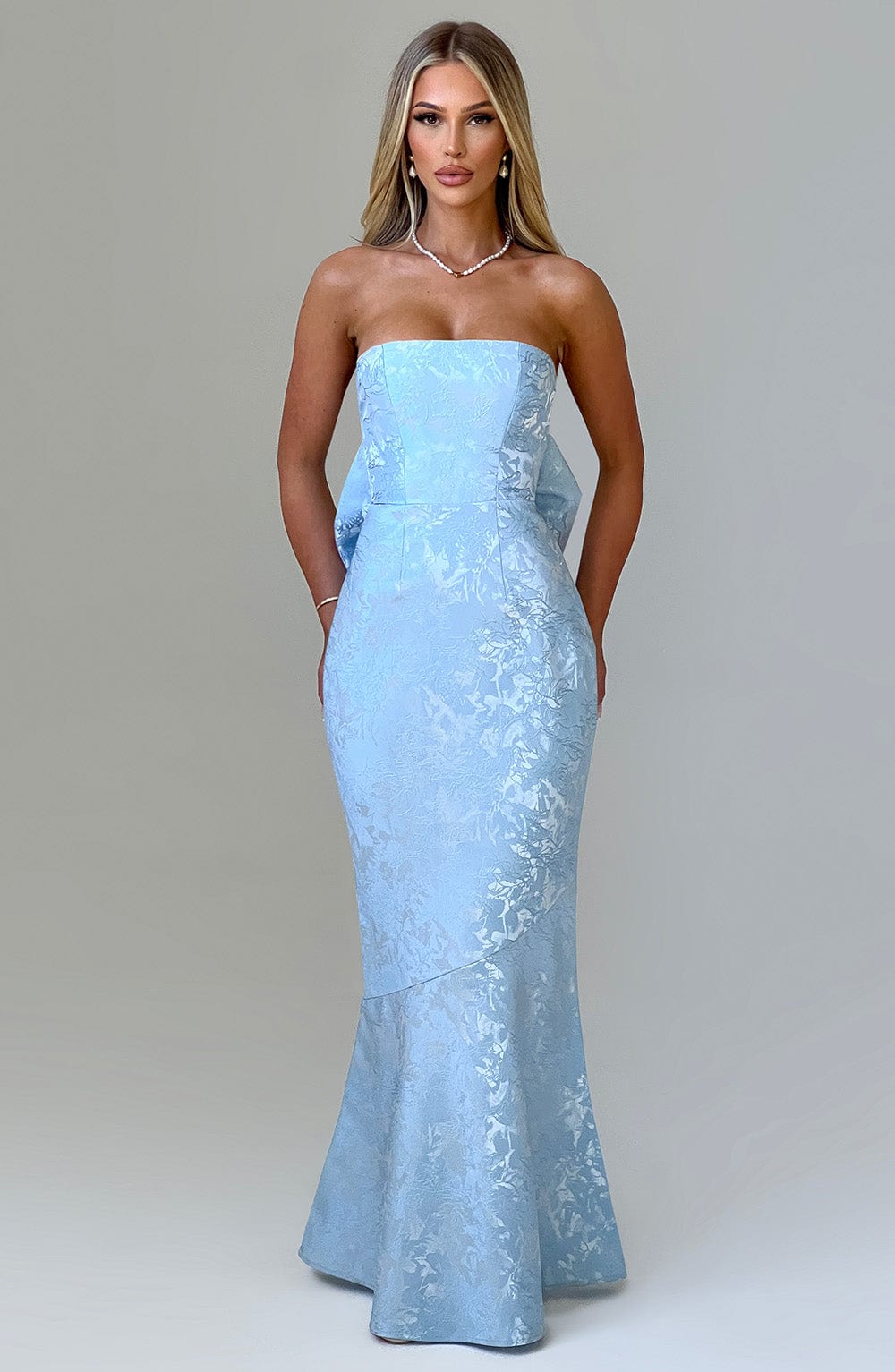 Felicity Maxi Dress - Blue - Napalia