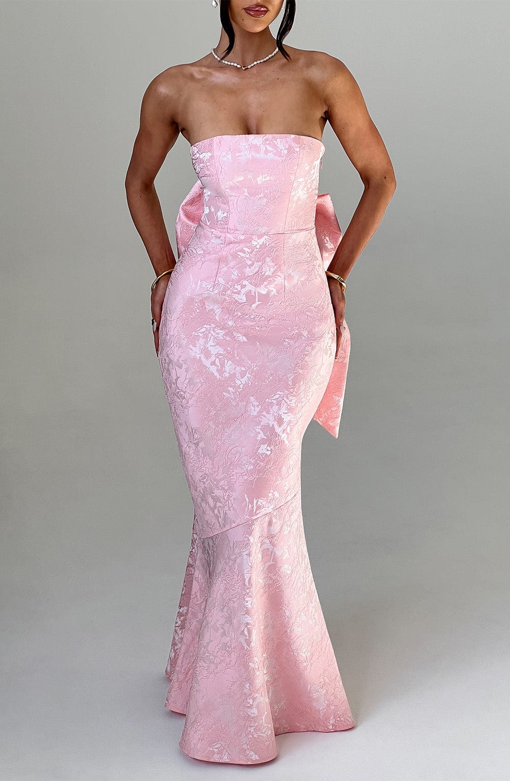 Felicity Maxi Dress - Blush - Napalia