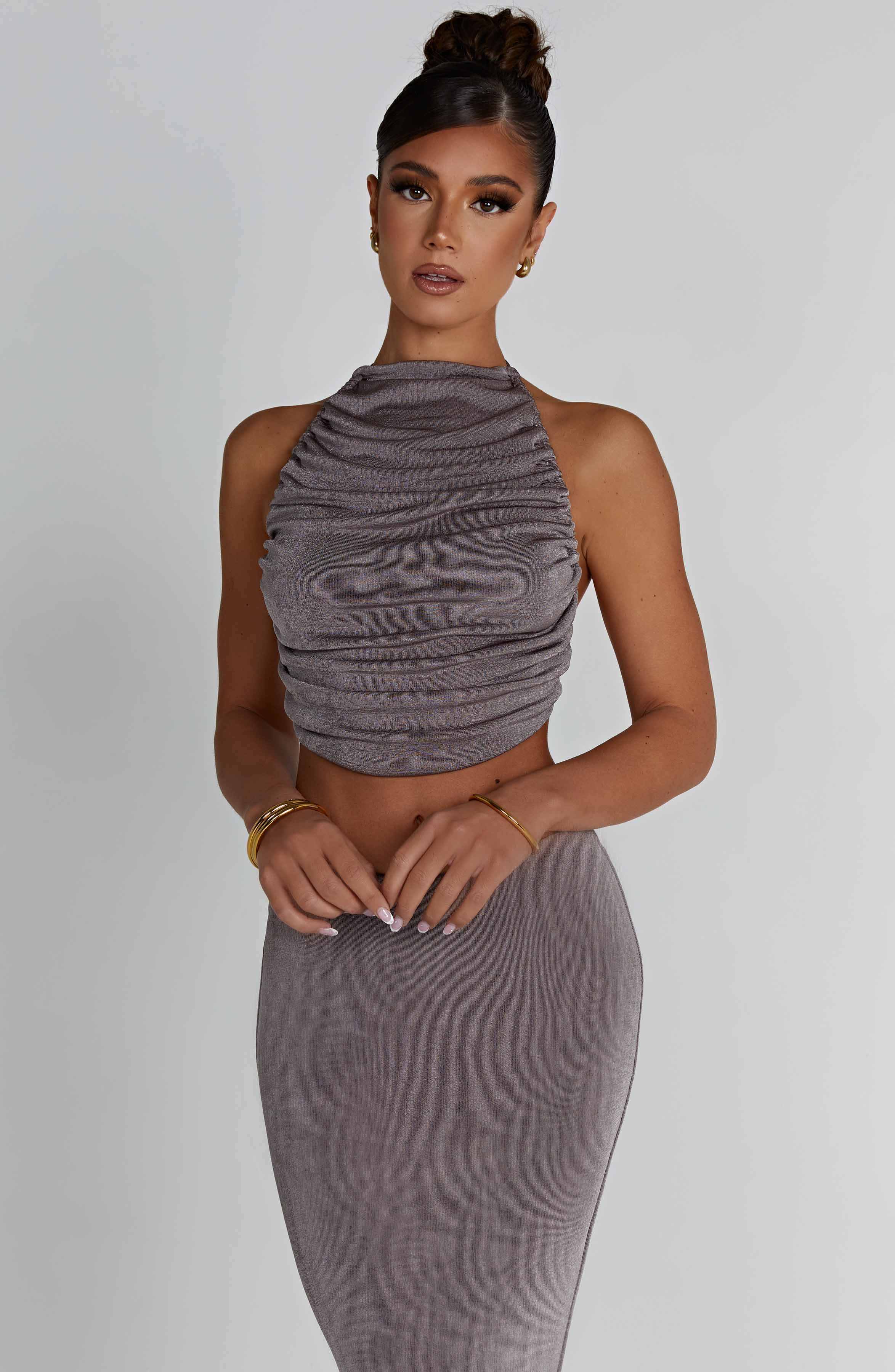 Fifi Top - Charcoal - Napalia