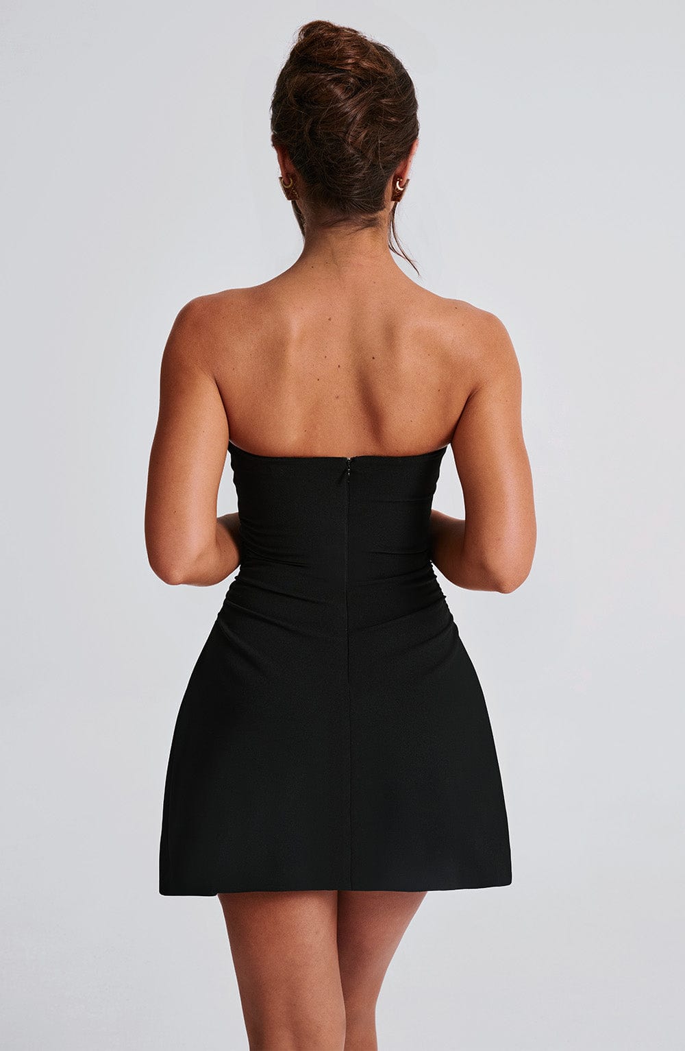 Fleur Mini Dress - Black - Napalia