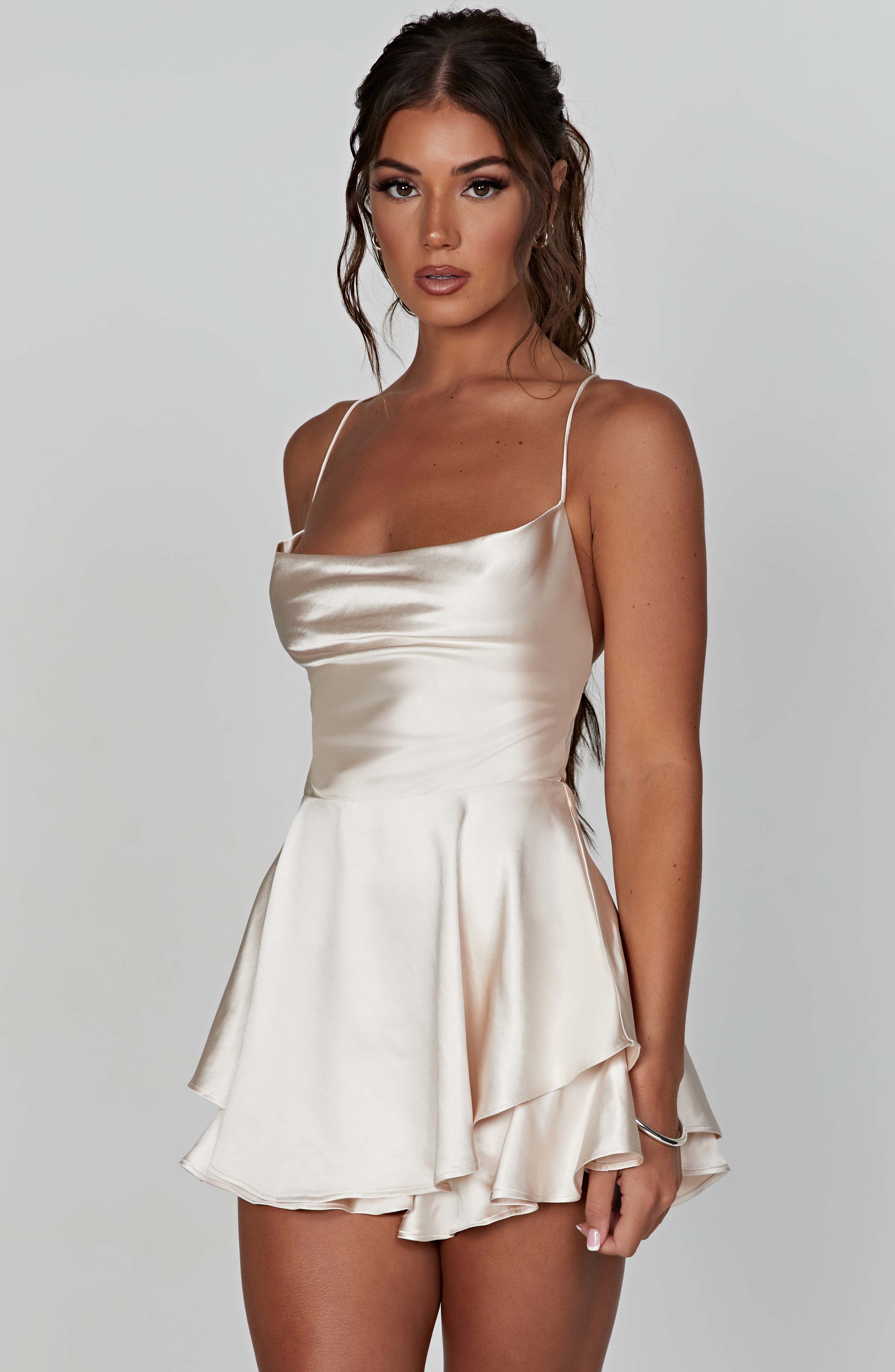 Florence Playsuit - Champagne - Napalia