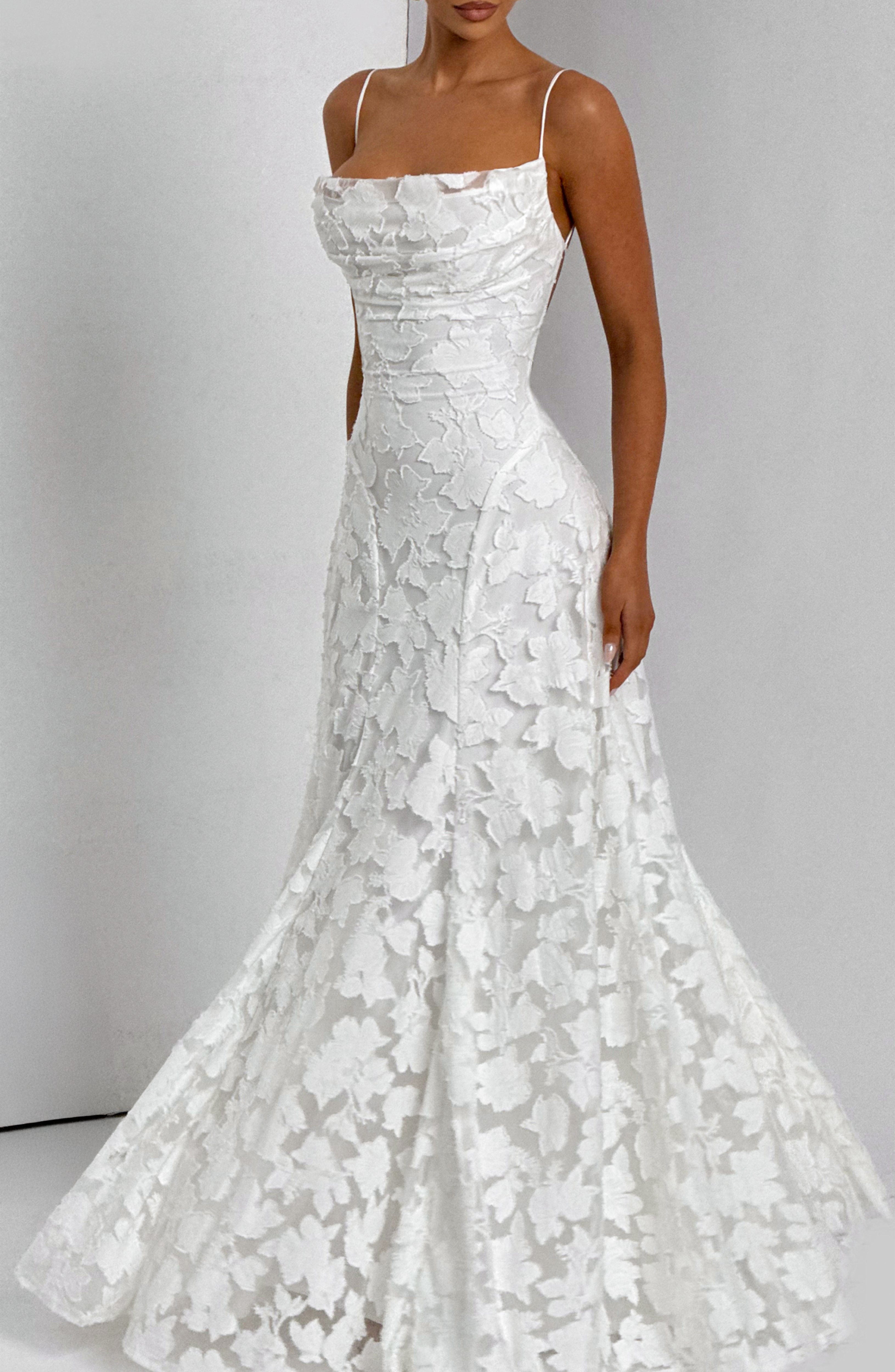 Francis Maxi Dress - Ivory - Napalia
