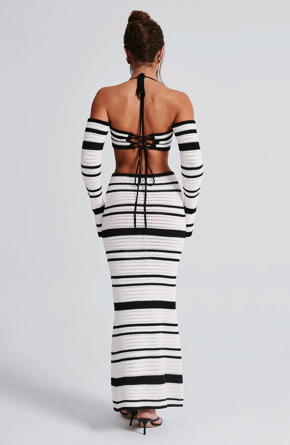 Georgia Top - Black/White - Napalia