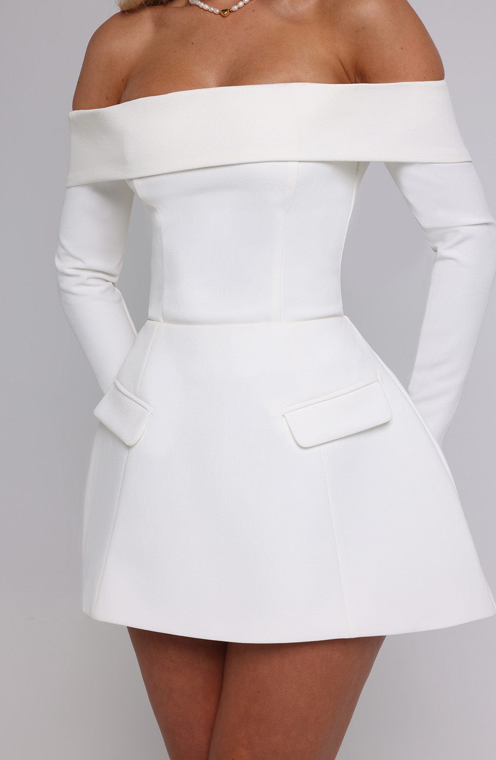 Grace Skort - Ivory - Napalia