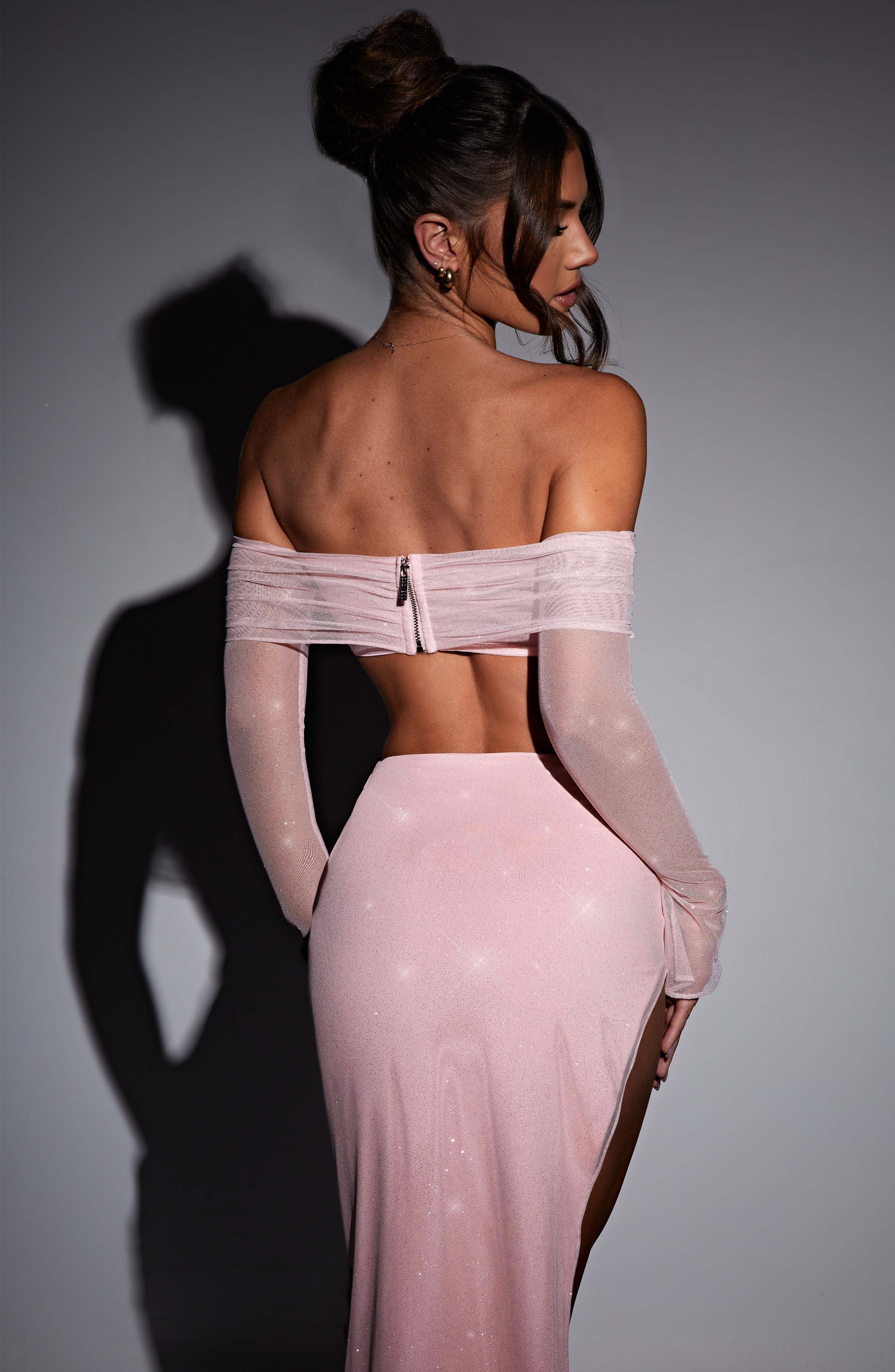 Jana Top - Pink Sparkle - Napalia