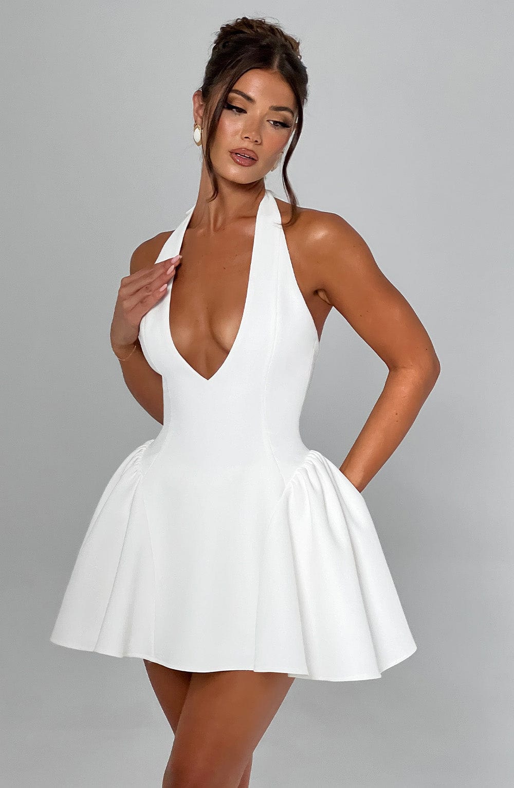 Joanne Playsuit - Ivory - Napalia