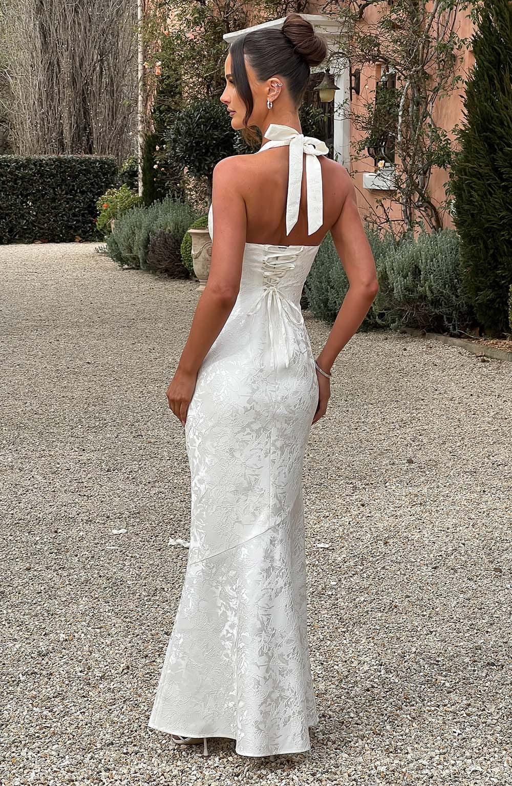 Josephine Maxi Dress - Ivory - Napalia