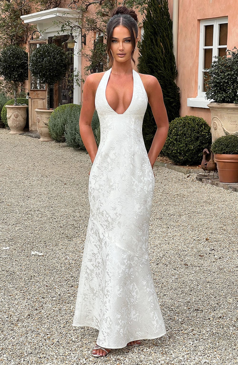 Josephine Maxi Dress - Ivory - Napalia