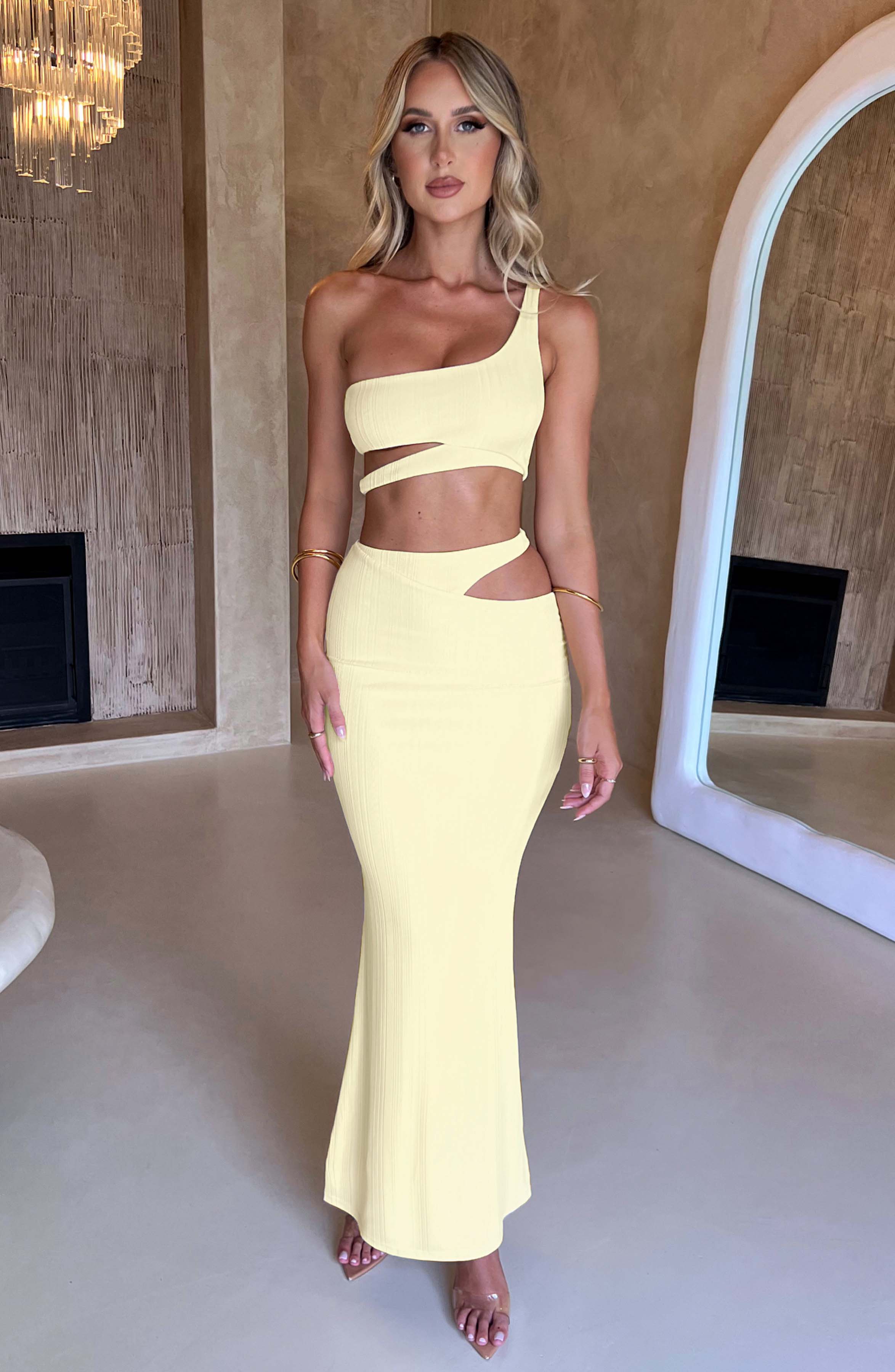 Kaela Top - Lemon - Napalia