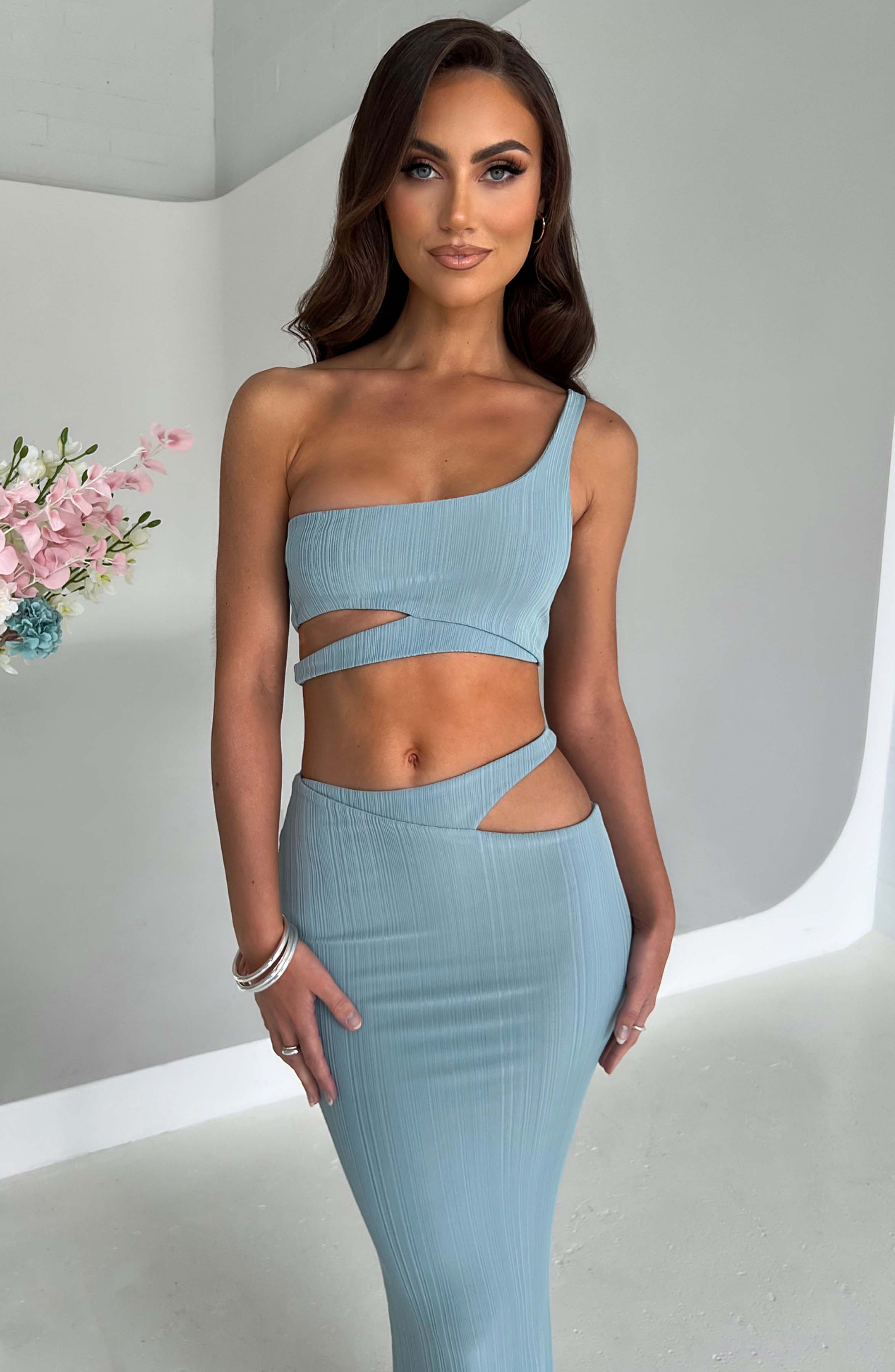 Kaela Top - Steel - Napalia