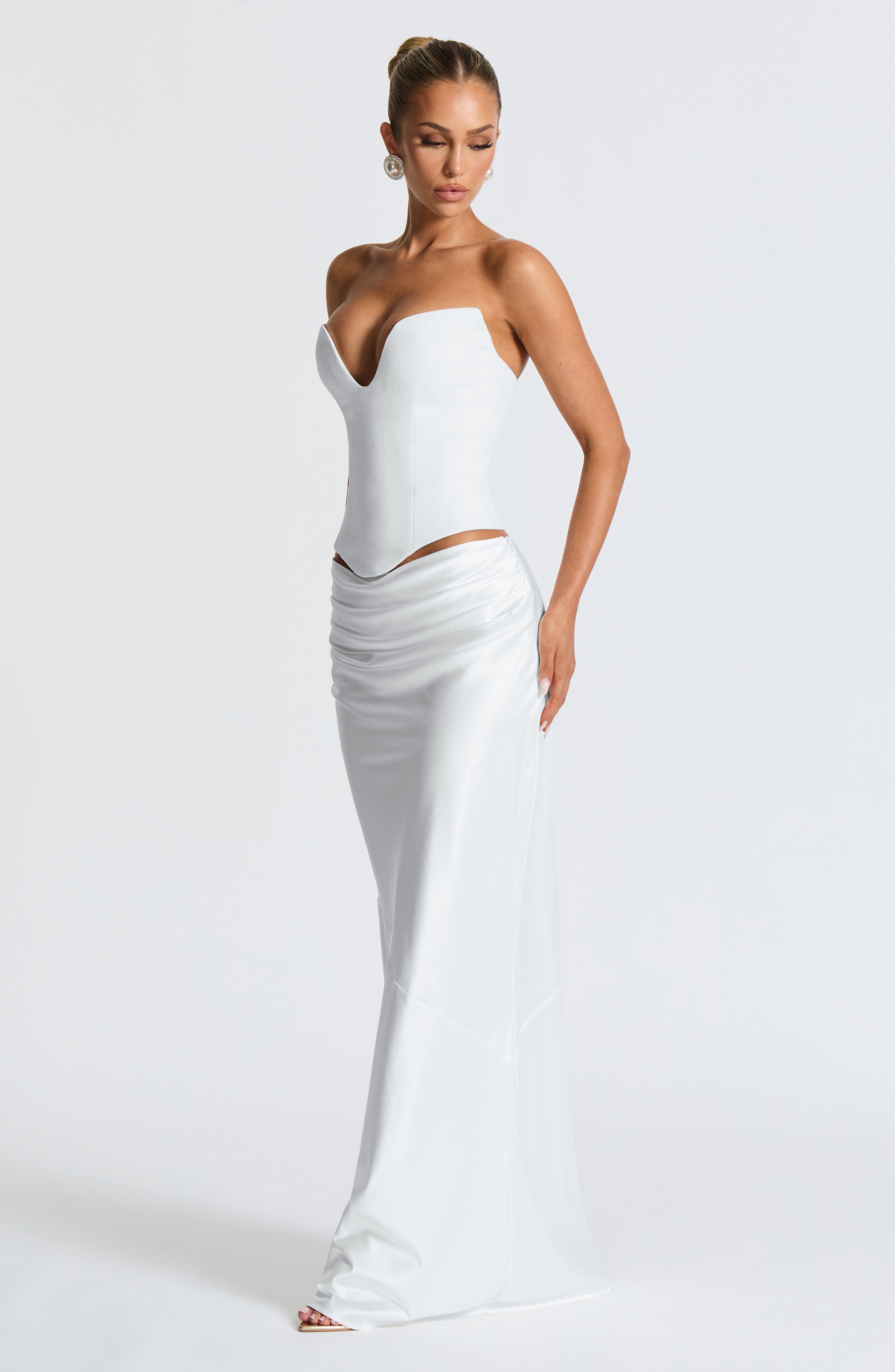 Kamiyah Corset - Ivory - Napalia