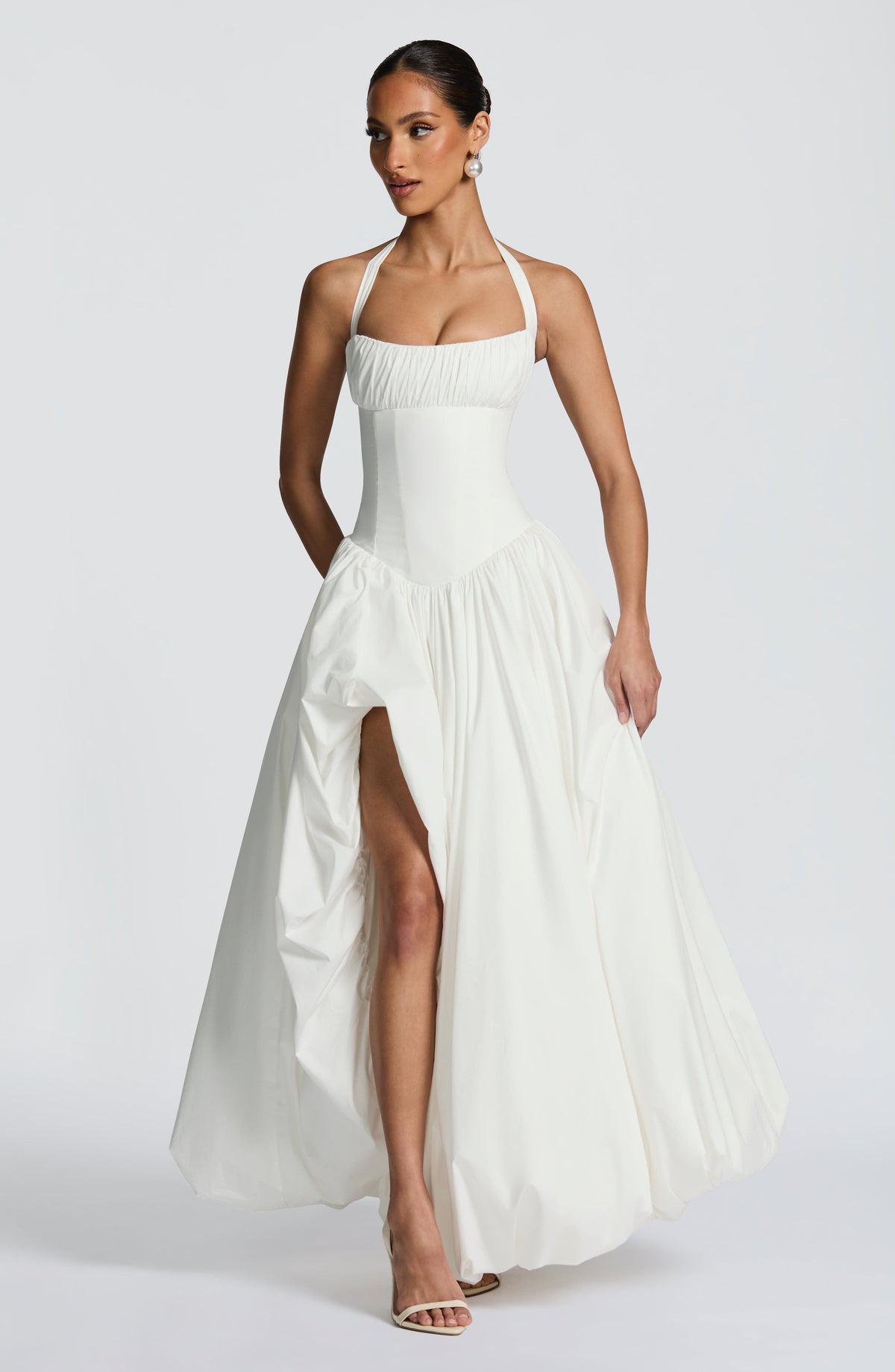 Keira Maxi Dress - Ivory - Napalia