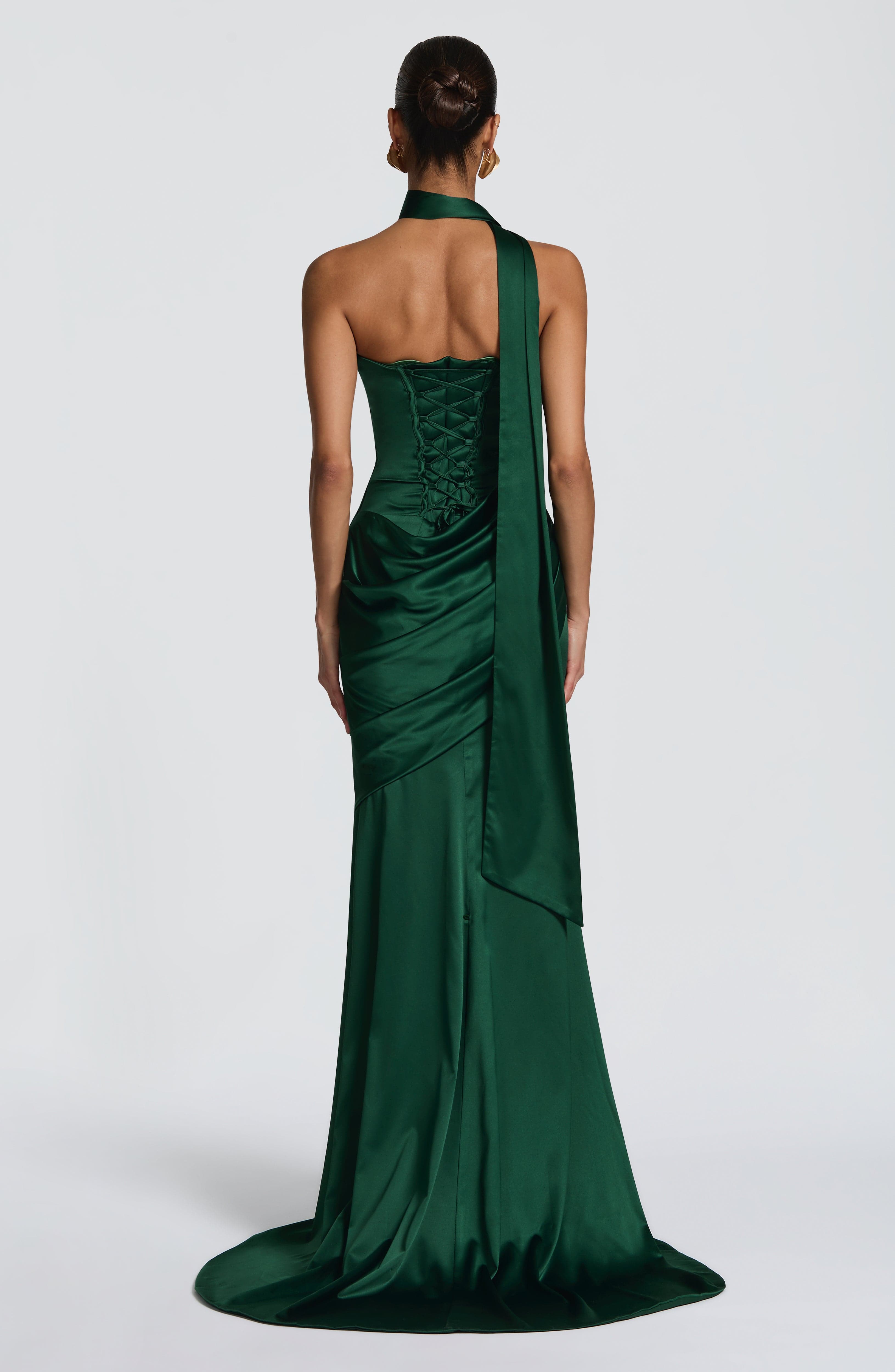 Kensington Maxi Dress - Emerald - Napalia