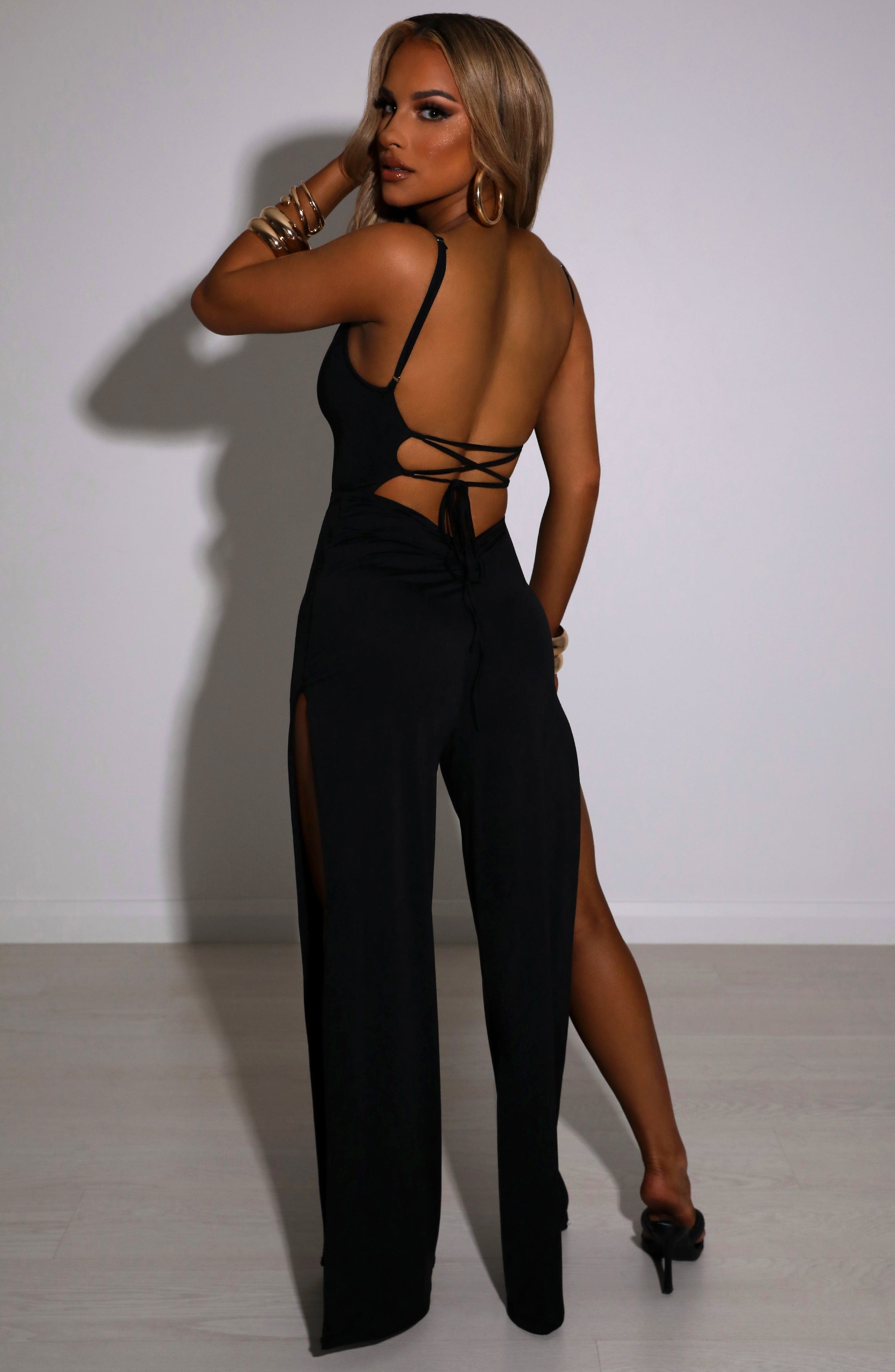 Khloe Jumpsuit - Black - Napalia