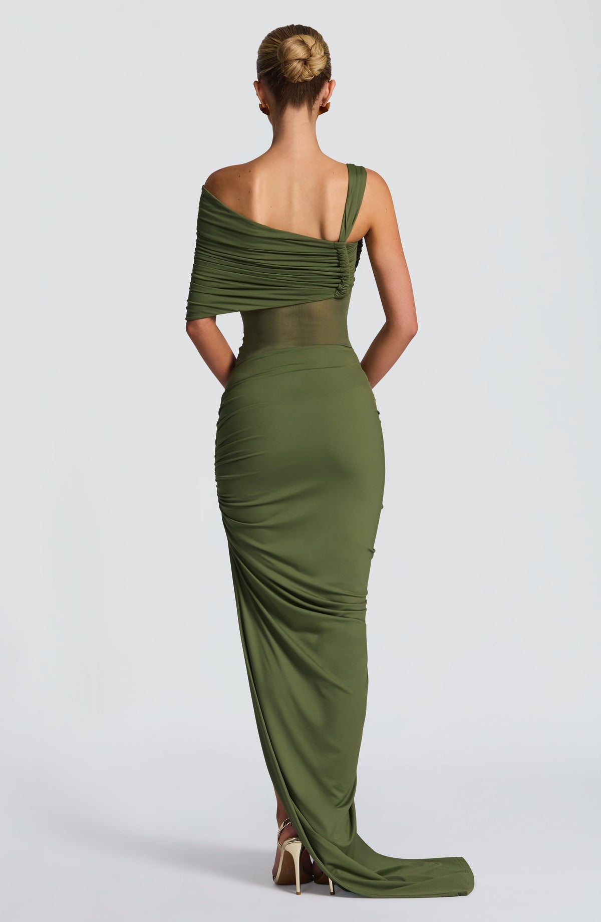 Lisette Bodysuit - Khaki - Napalia