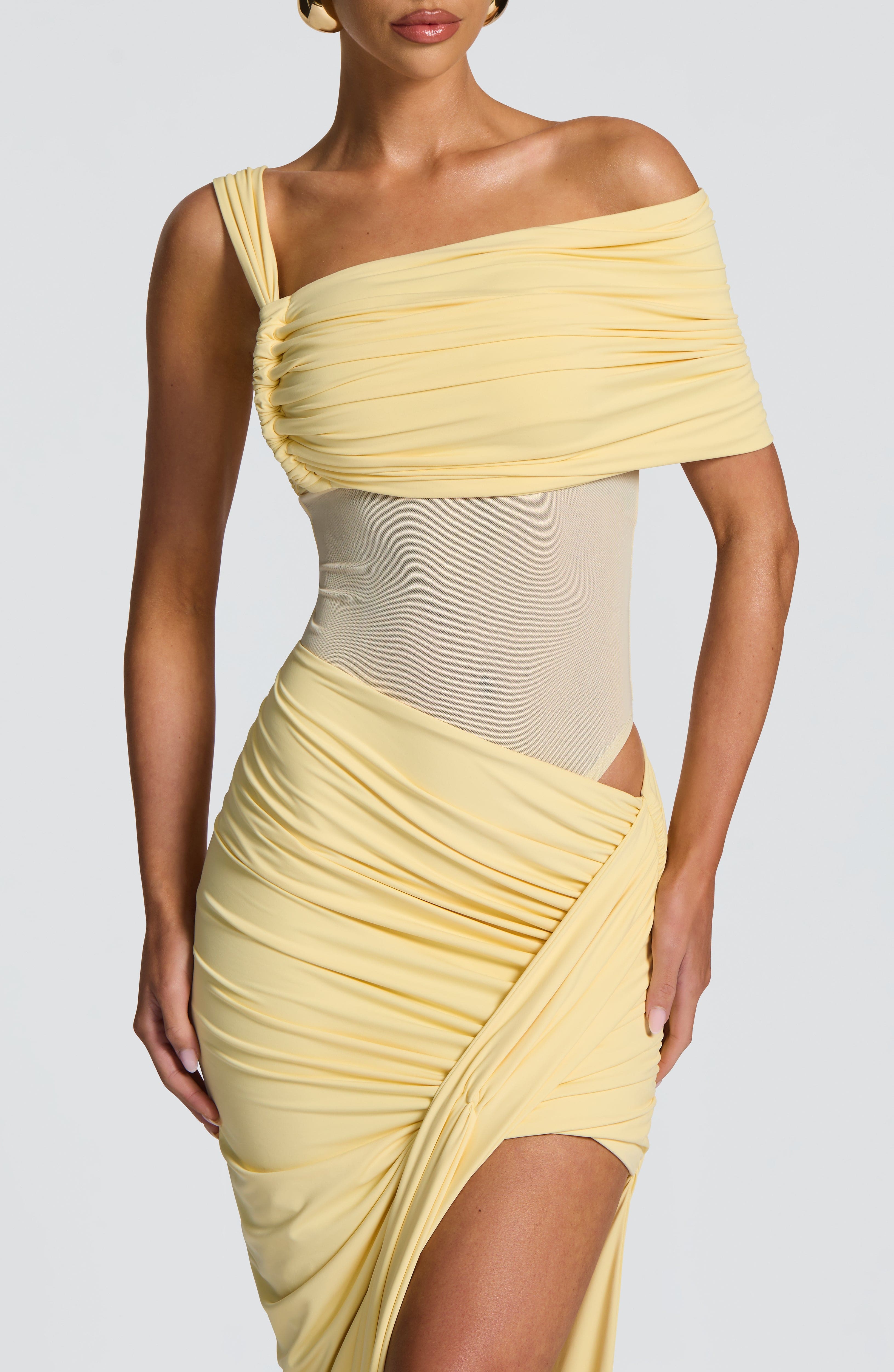 Lisette Bodysuit - Lemon - Napalia