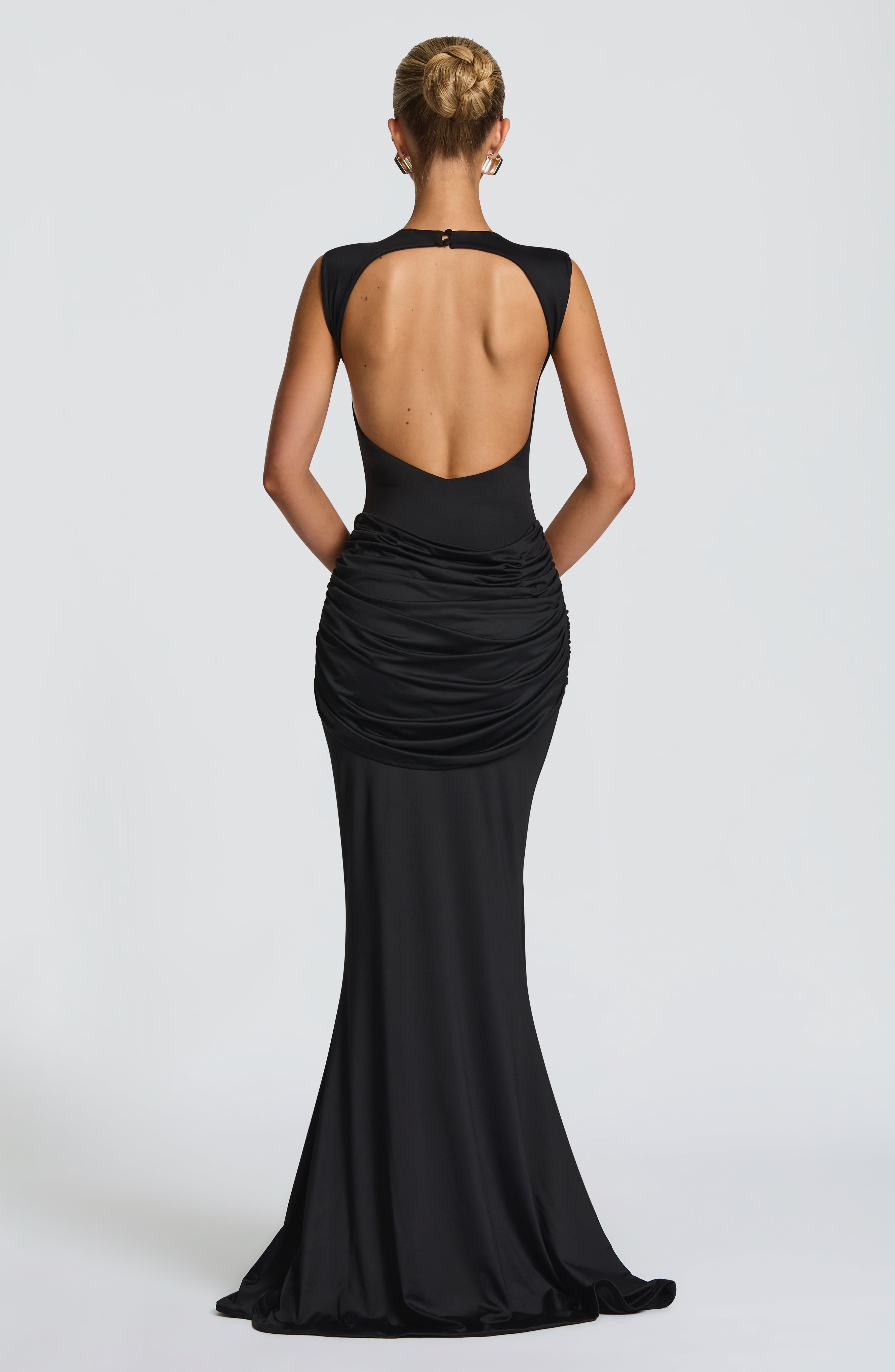 Lorenza Maxi Dress - Black - Napalia