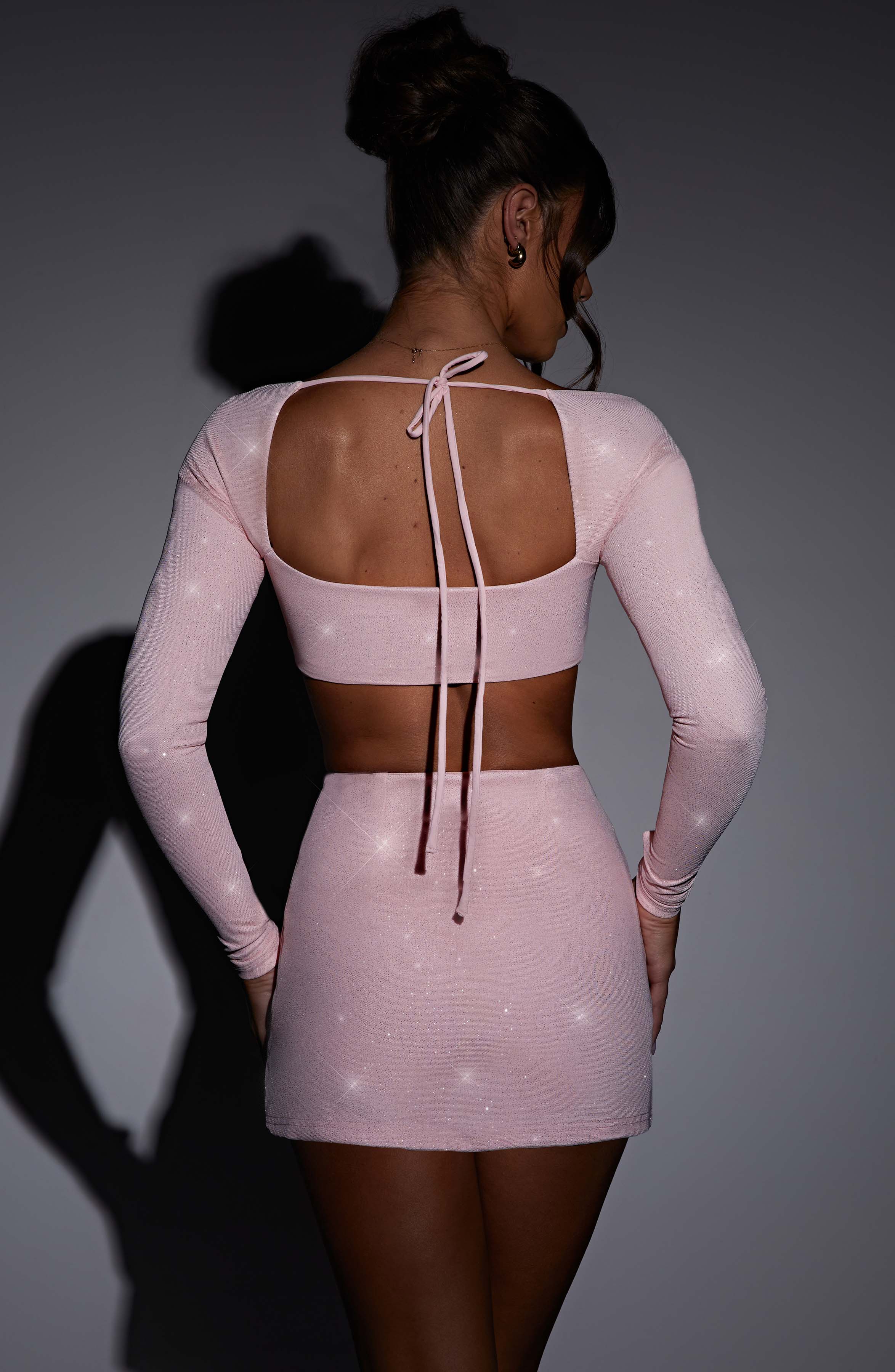 Lucianna Top - Pink Sparkle - Napalia