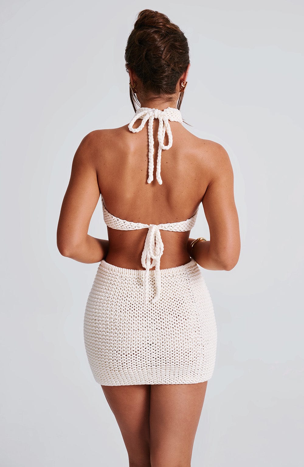 Margot Mini Skirt - Ivory - Napalia