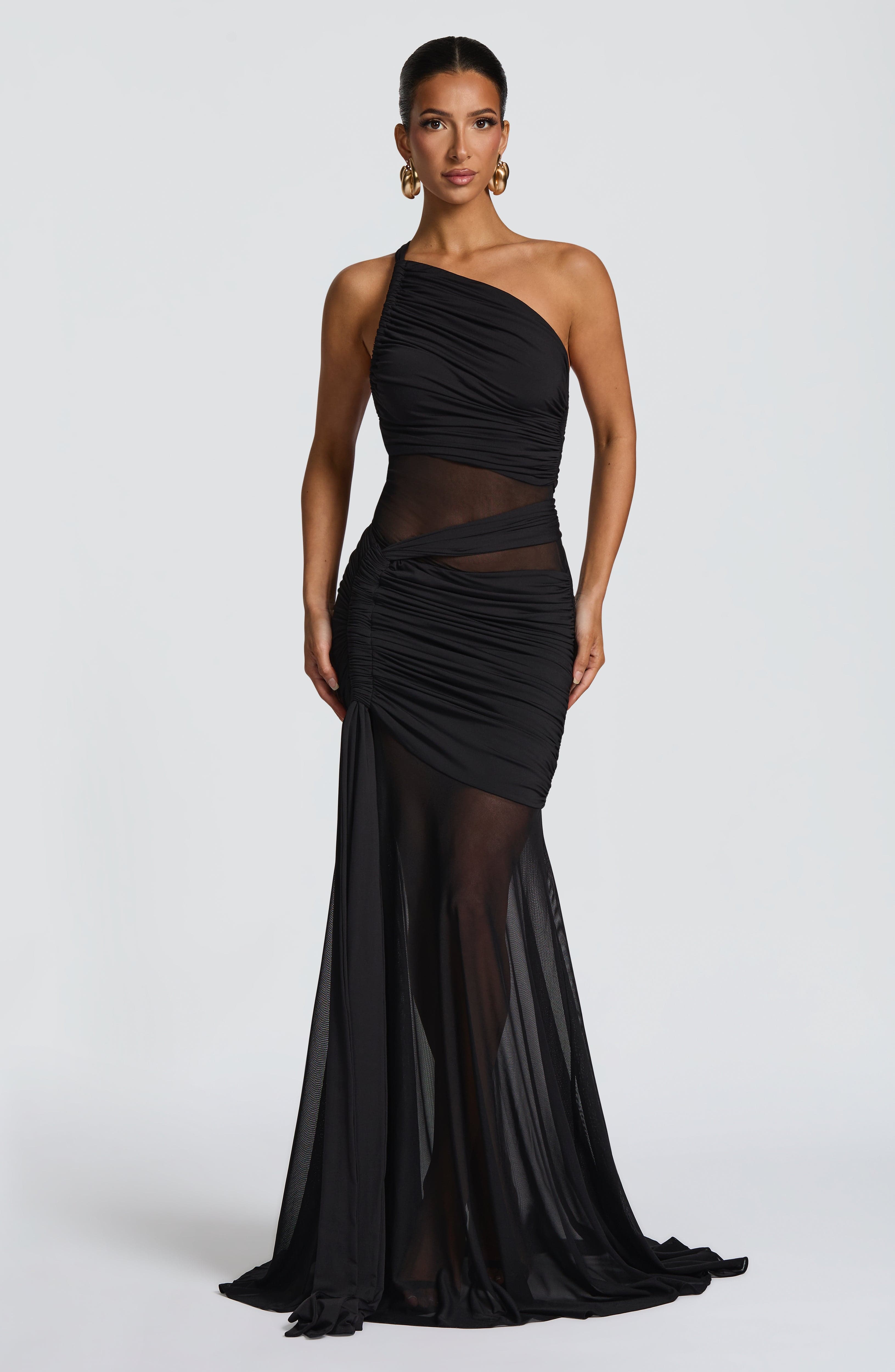Marianne Maxi Dress - Black - Napalia