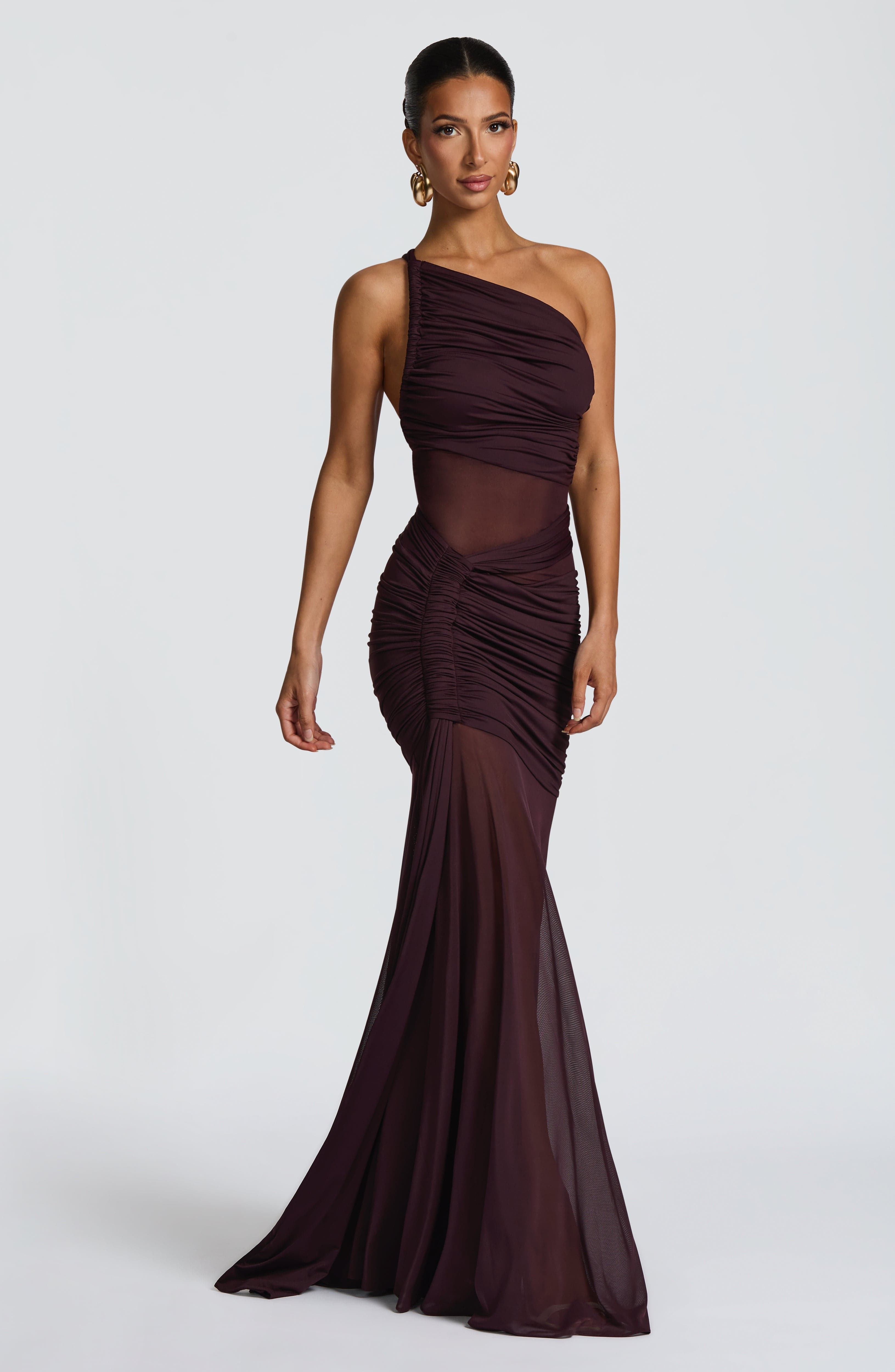 Marianne Maxi Dress - Plum - Napalia