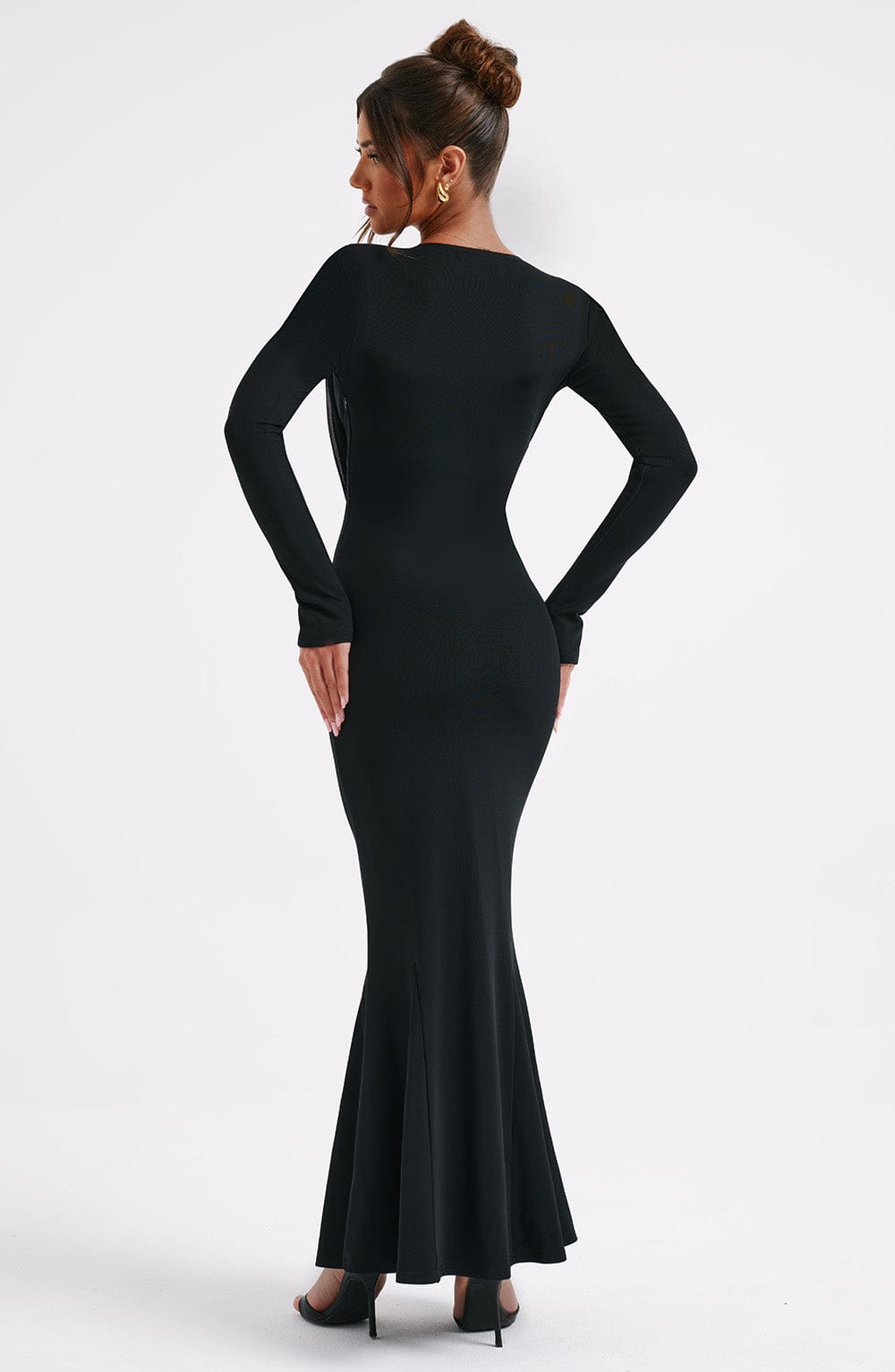 Martina Maxi Dress - Black - Napalia