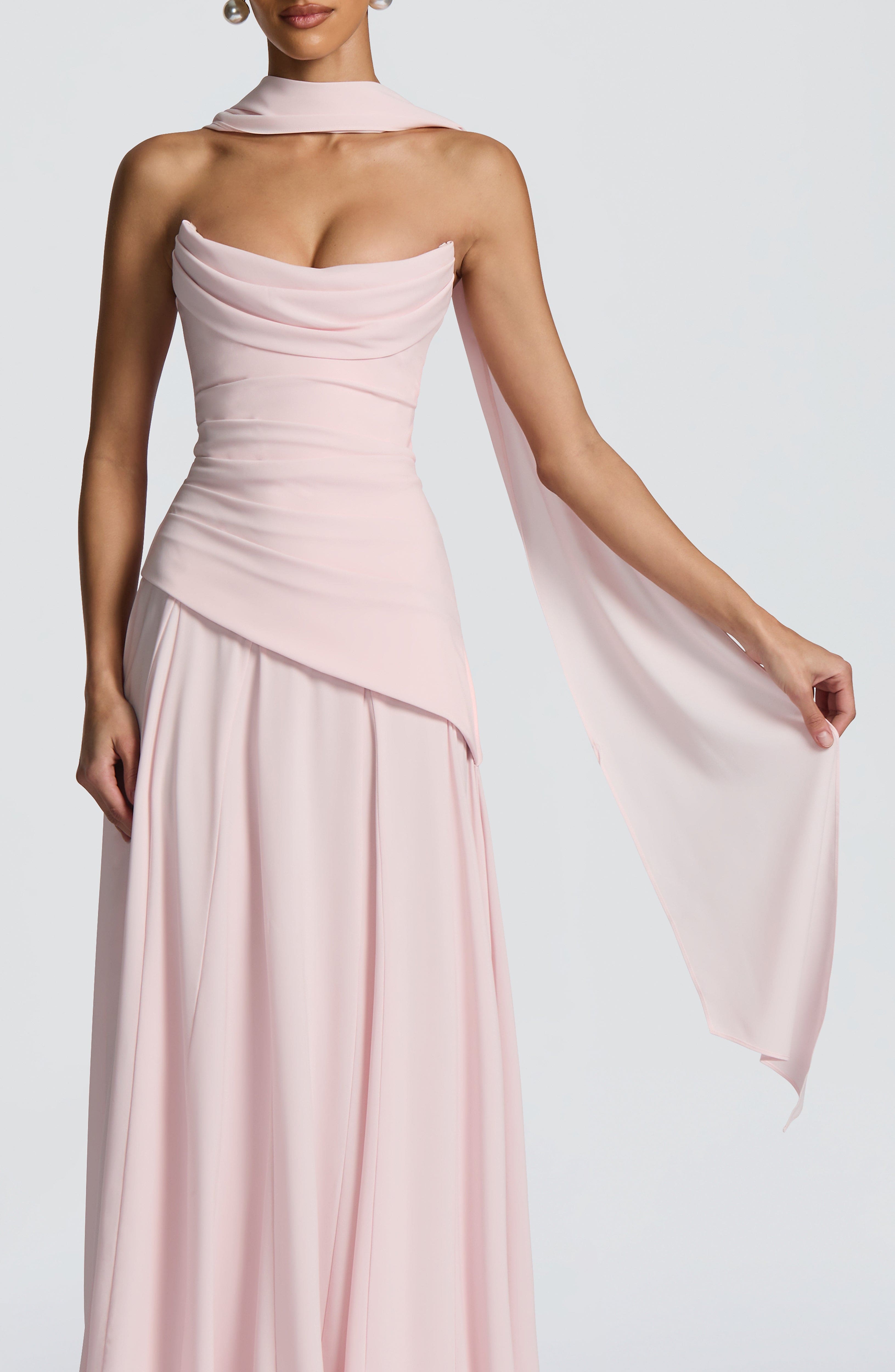Mila Scarf - Blush - Napalia