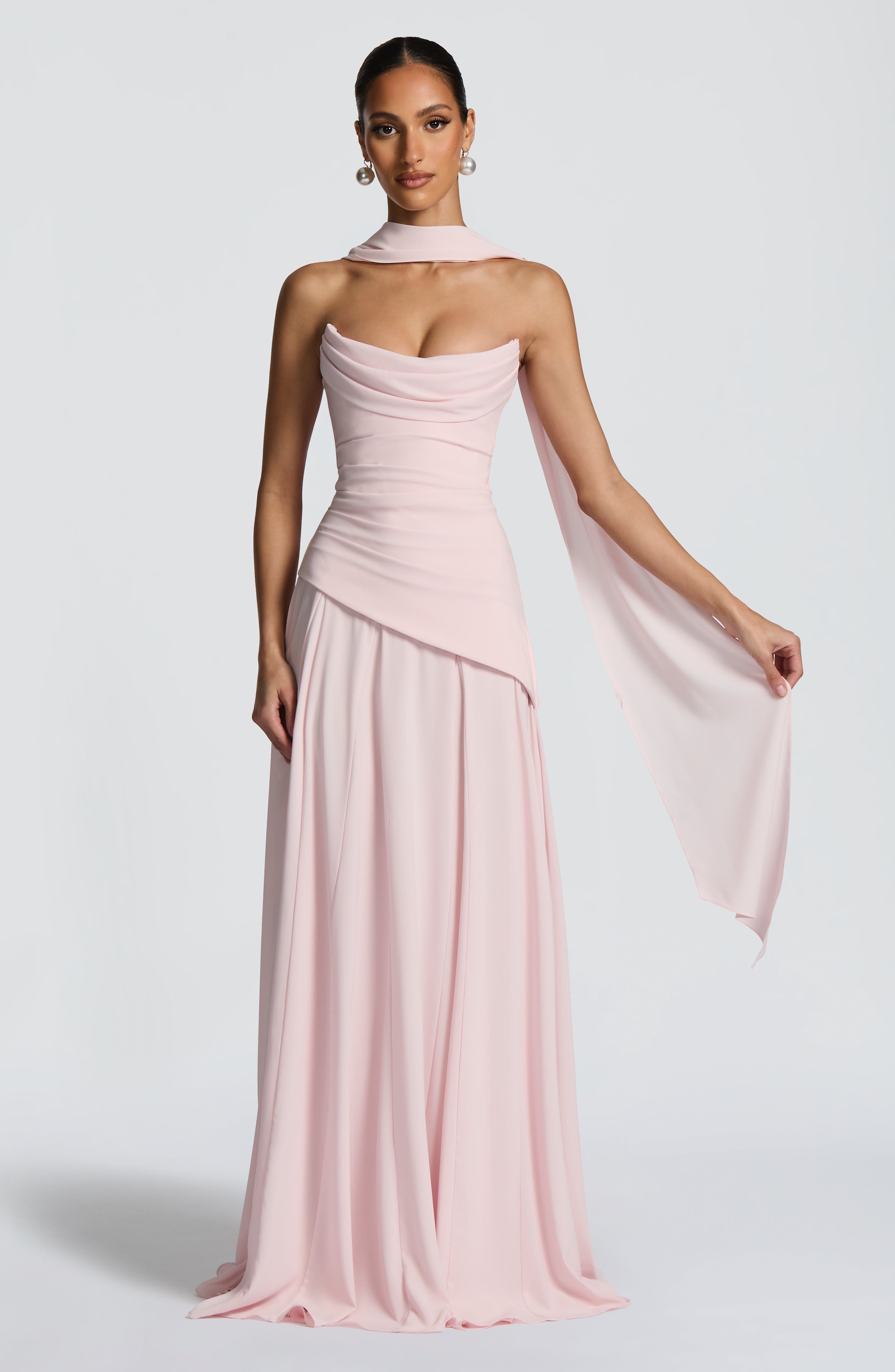 Mila Scarf - Blush - Napalia