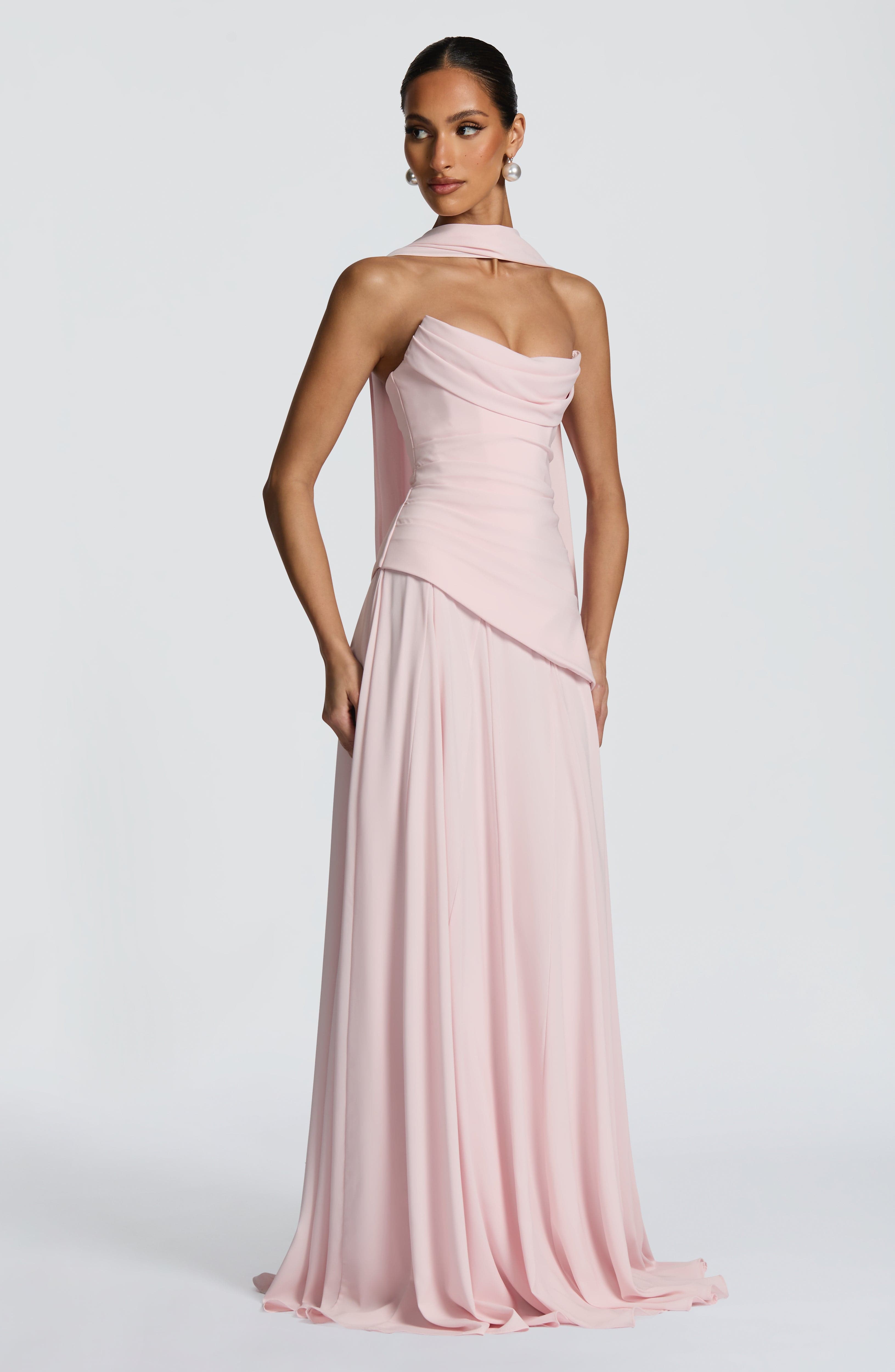 Mila Scarf - Blush - Napalia