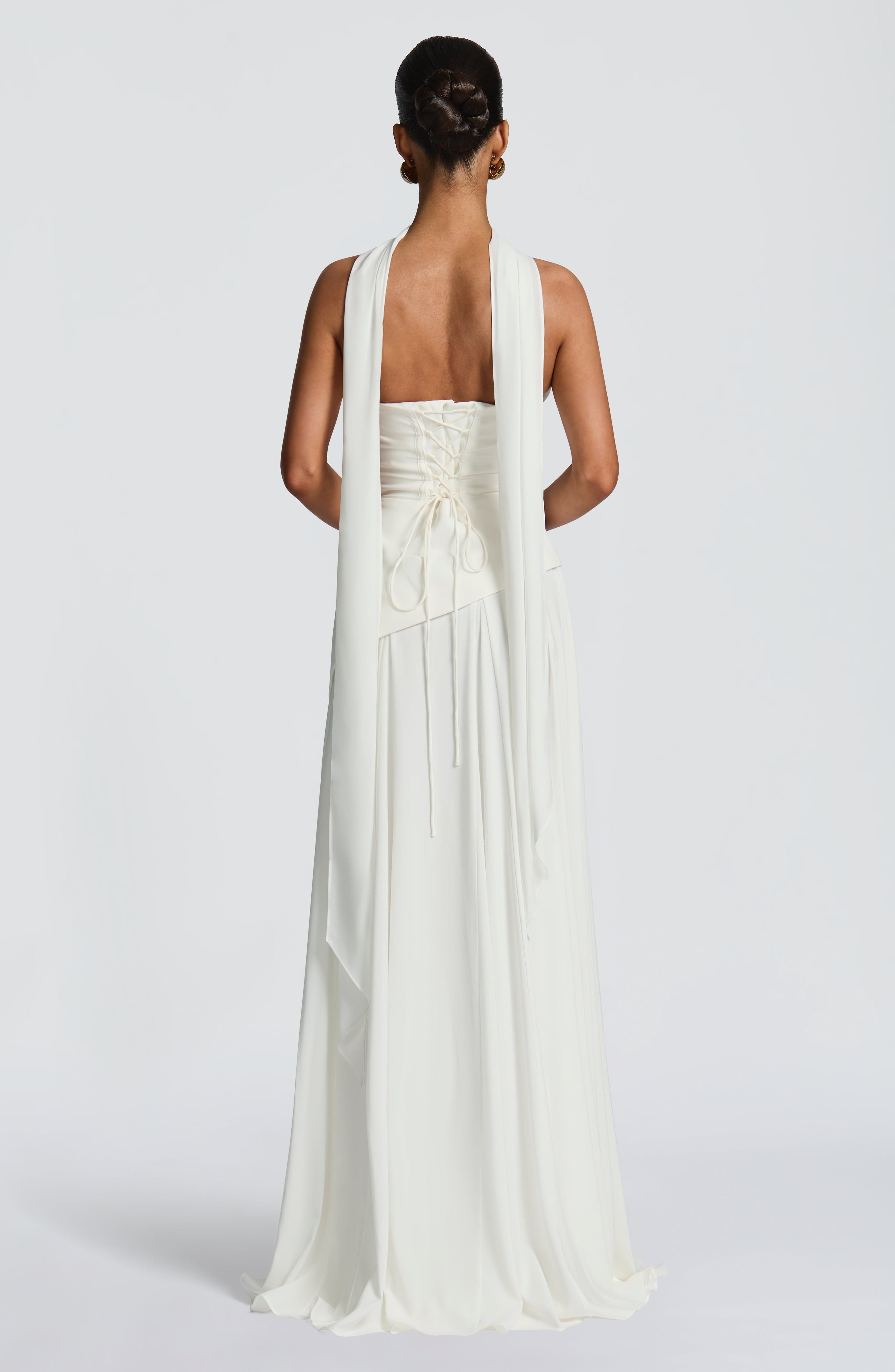 Mila Scarf - Ivory - Napalia