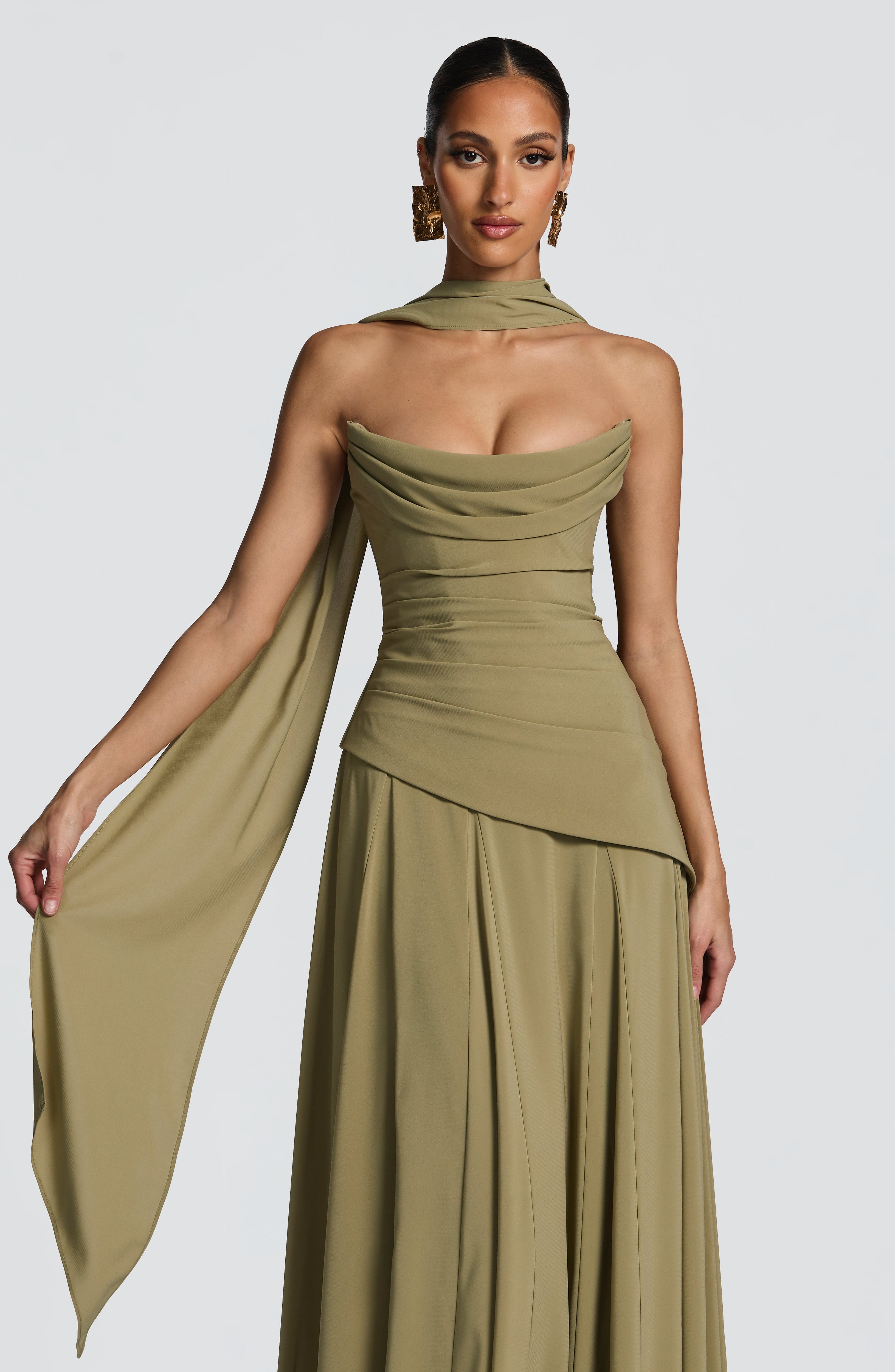 Mila Scarf - Sage - Napalia