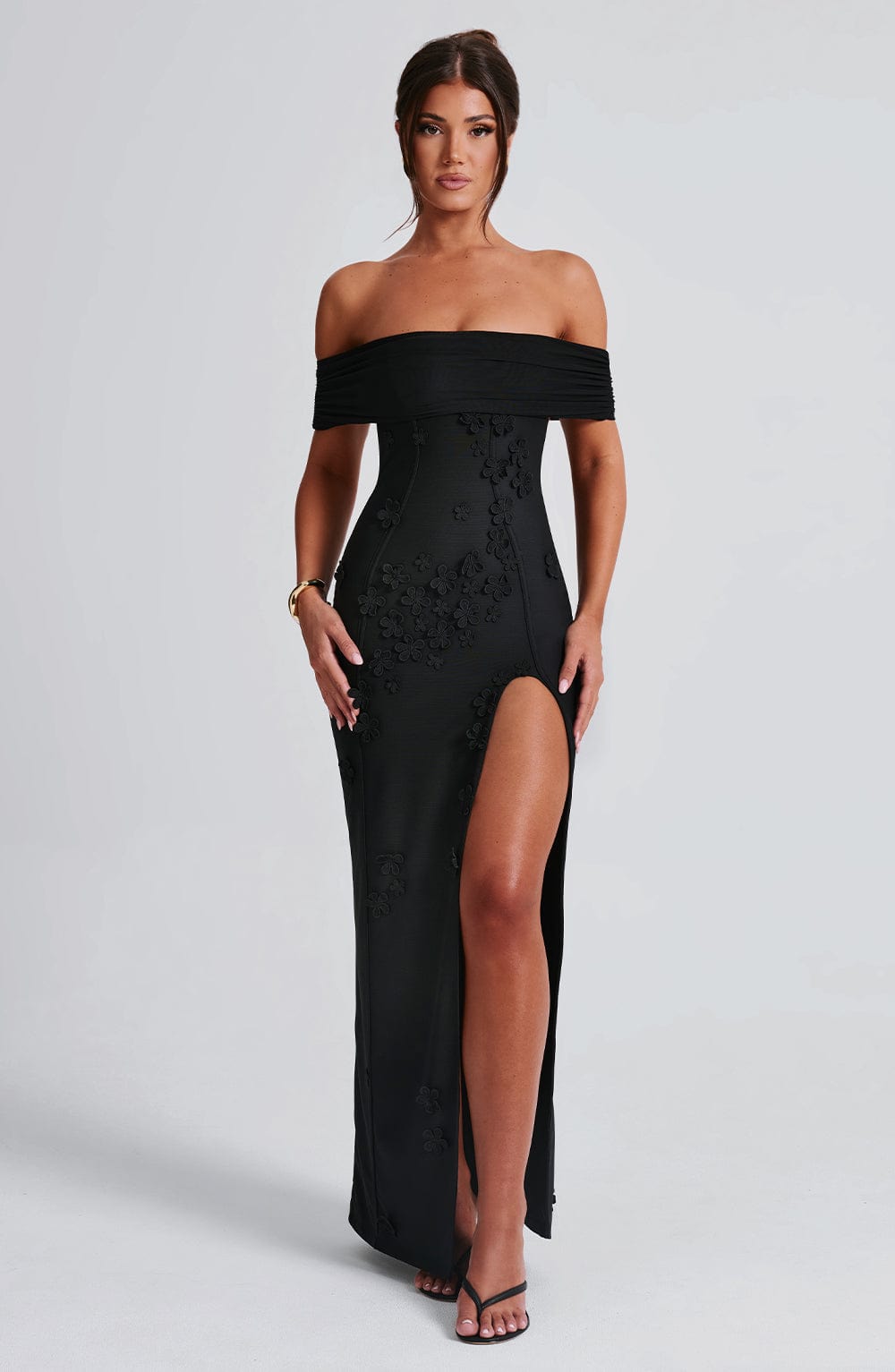 Milani Maxi Dress - Black - Napalia