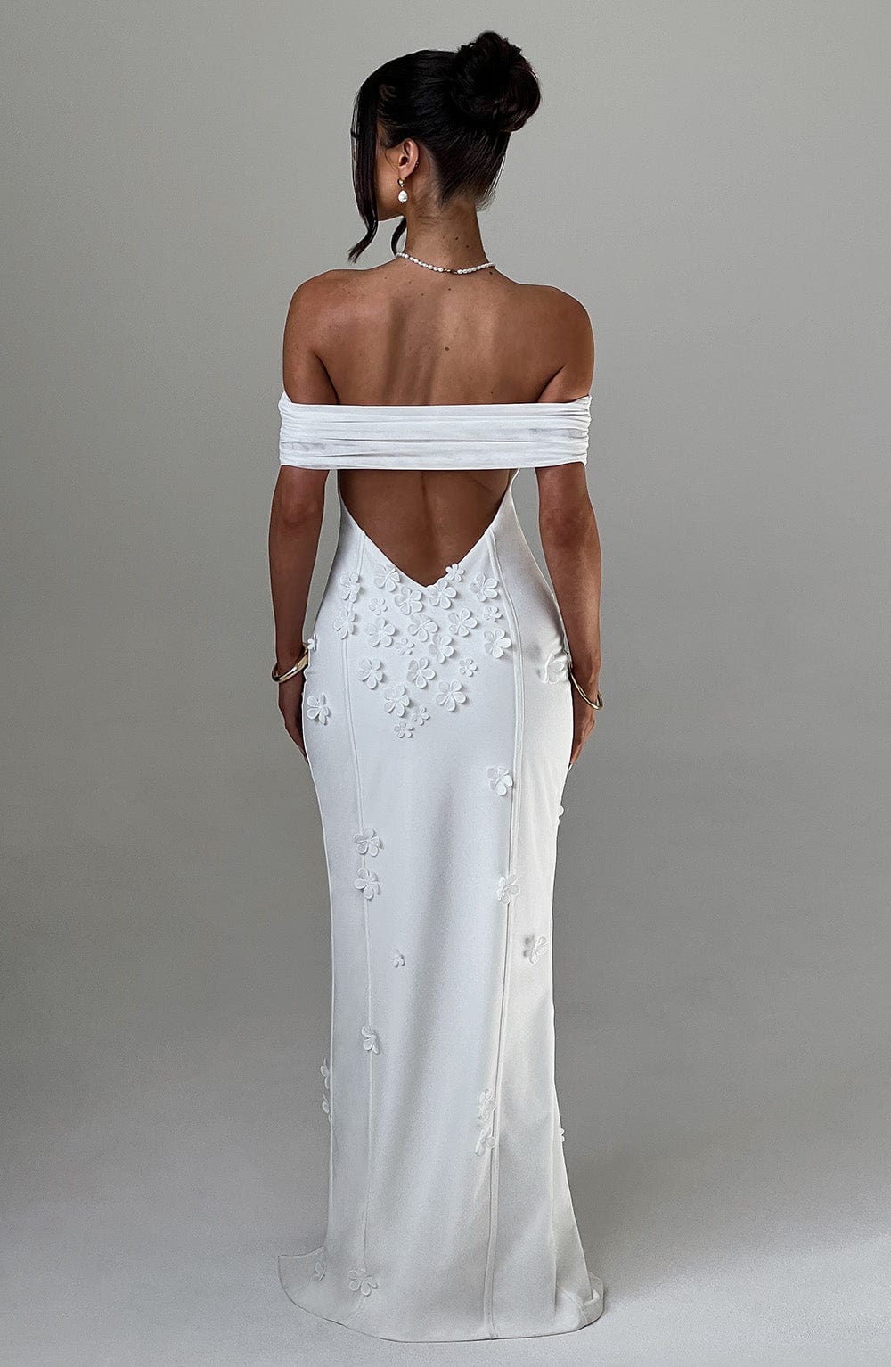 Milani Maxi Dress - Ivory - Napalia