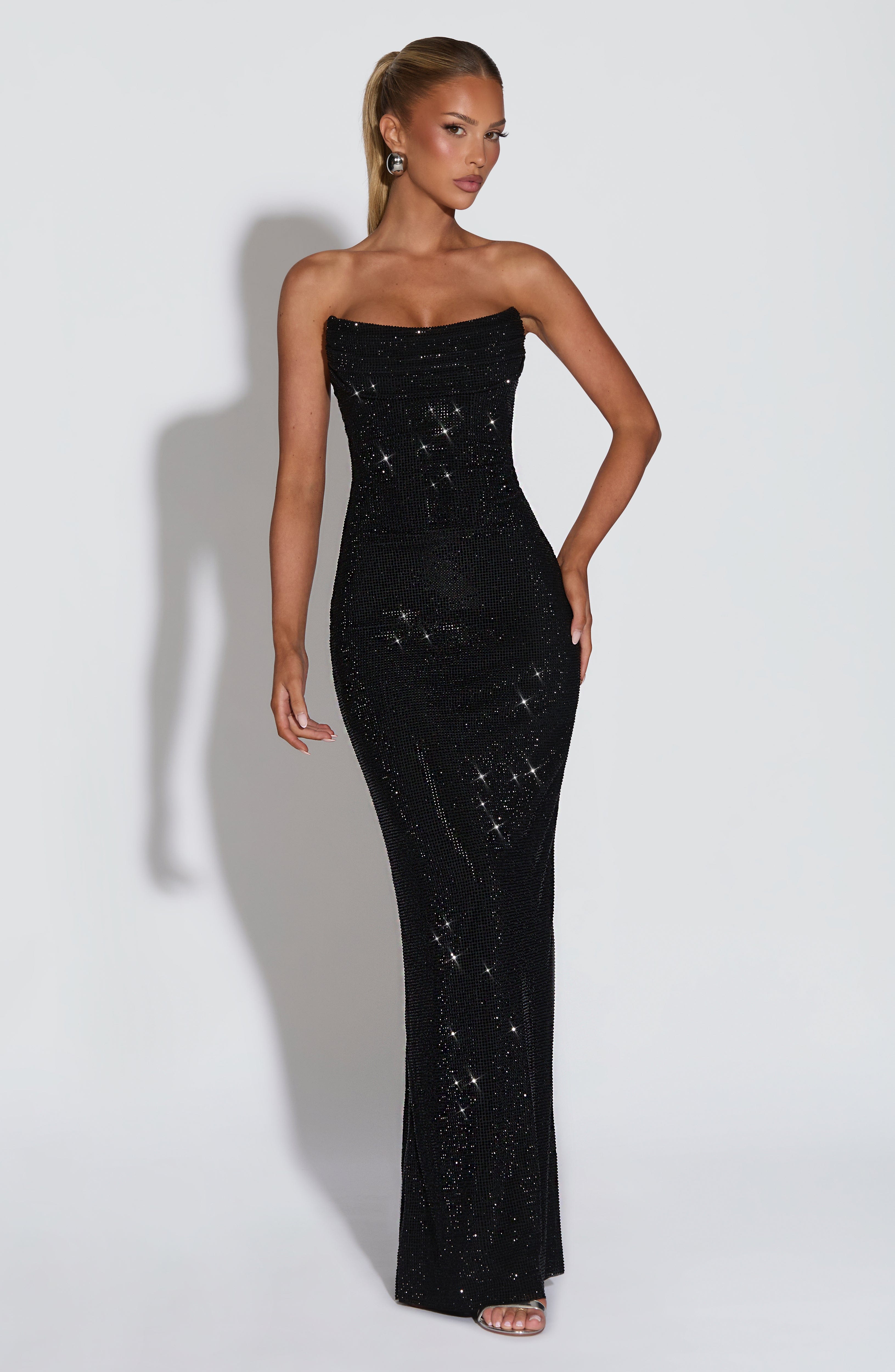 Mirabella Maxi Dress - Black - Napalia