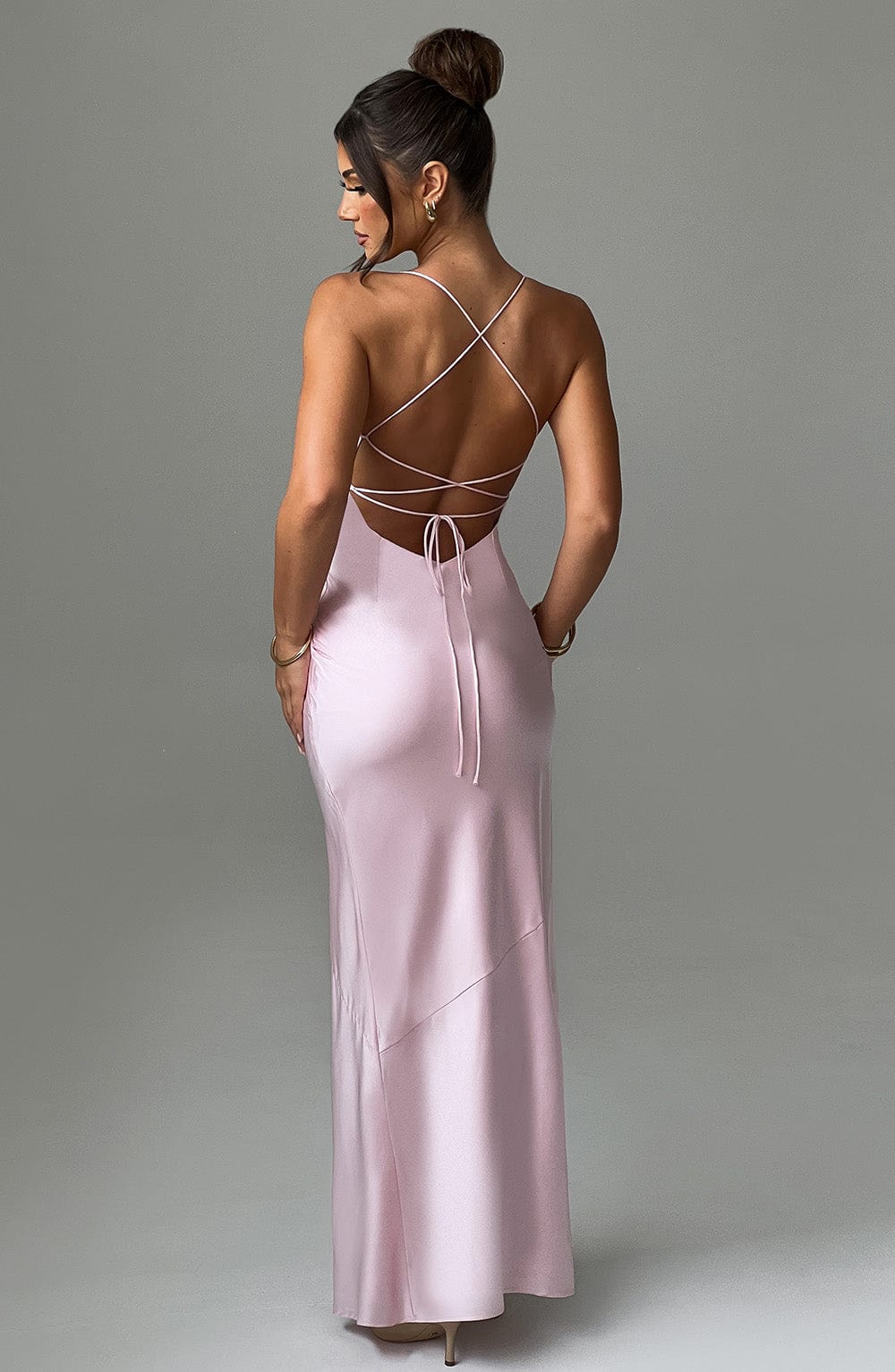 Misha Maxi Dress - Blush - Napalia