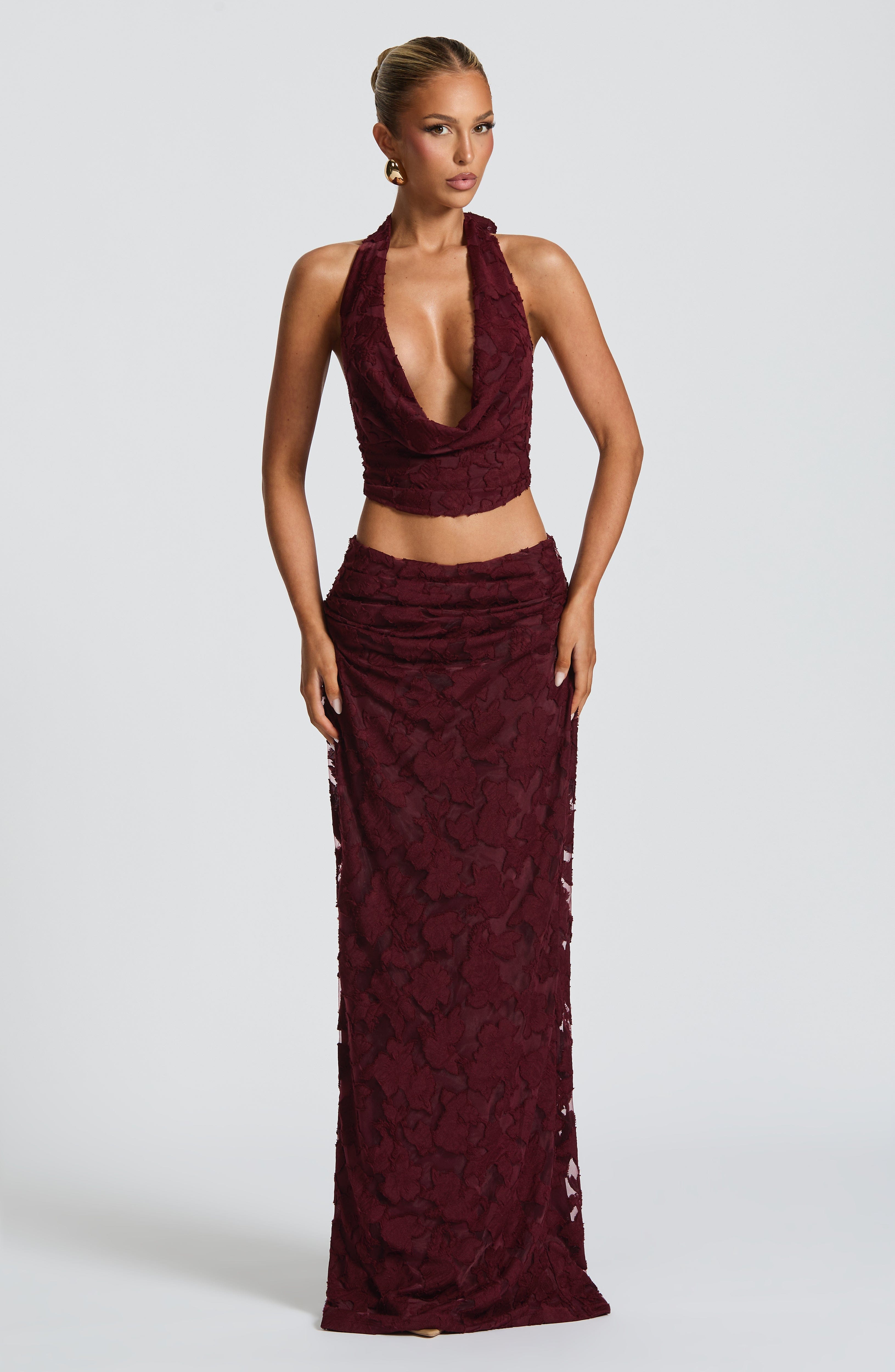 Myra Top - Cherry Lacquer - Napalia