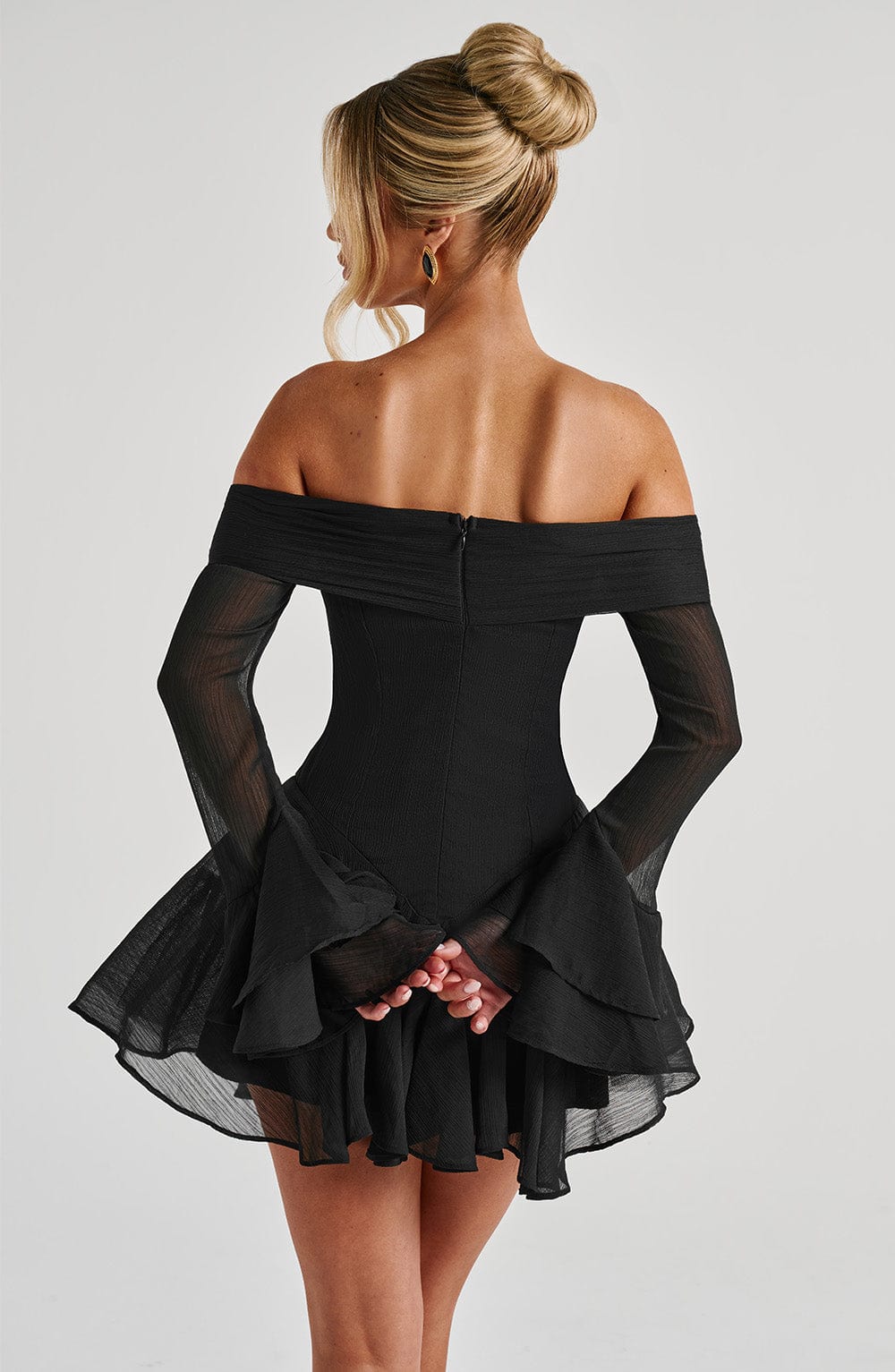 Nerissa Playsuit - Black - Napalia