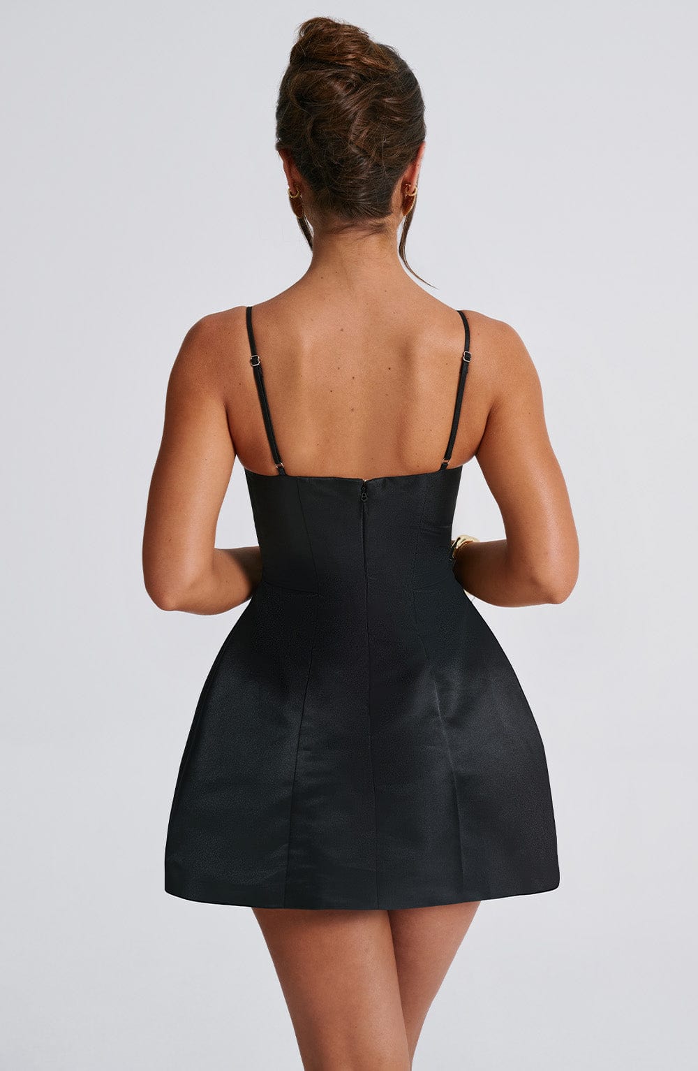 Nicole Mini Dress - Black - Napalia
