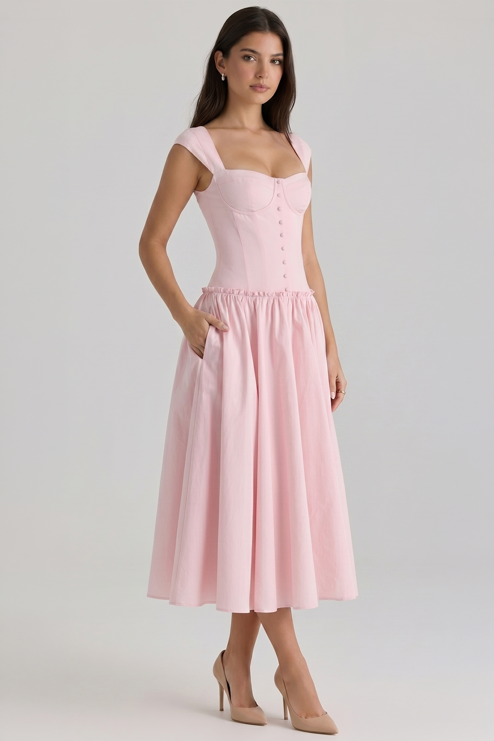 Megan Formendes Kleid