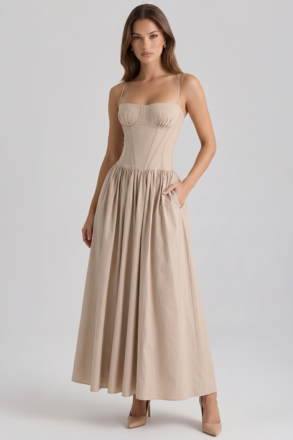 Bromélia Bustierkleid