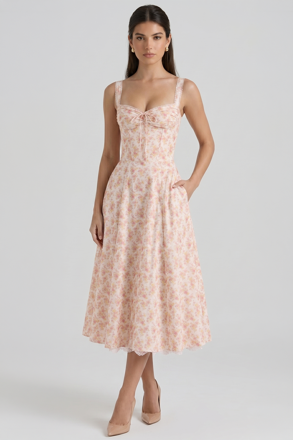 Valentina-Bustierkleid aus Spitze