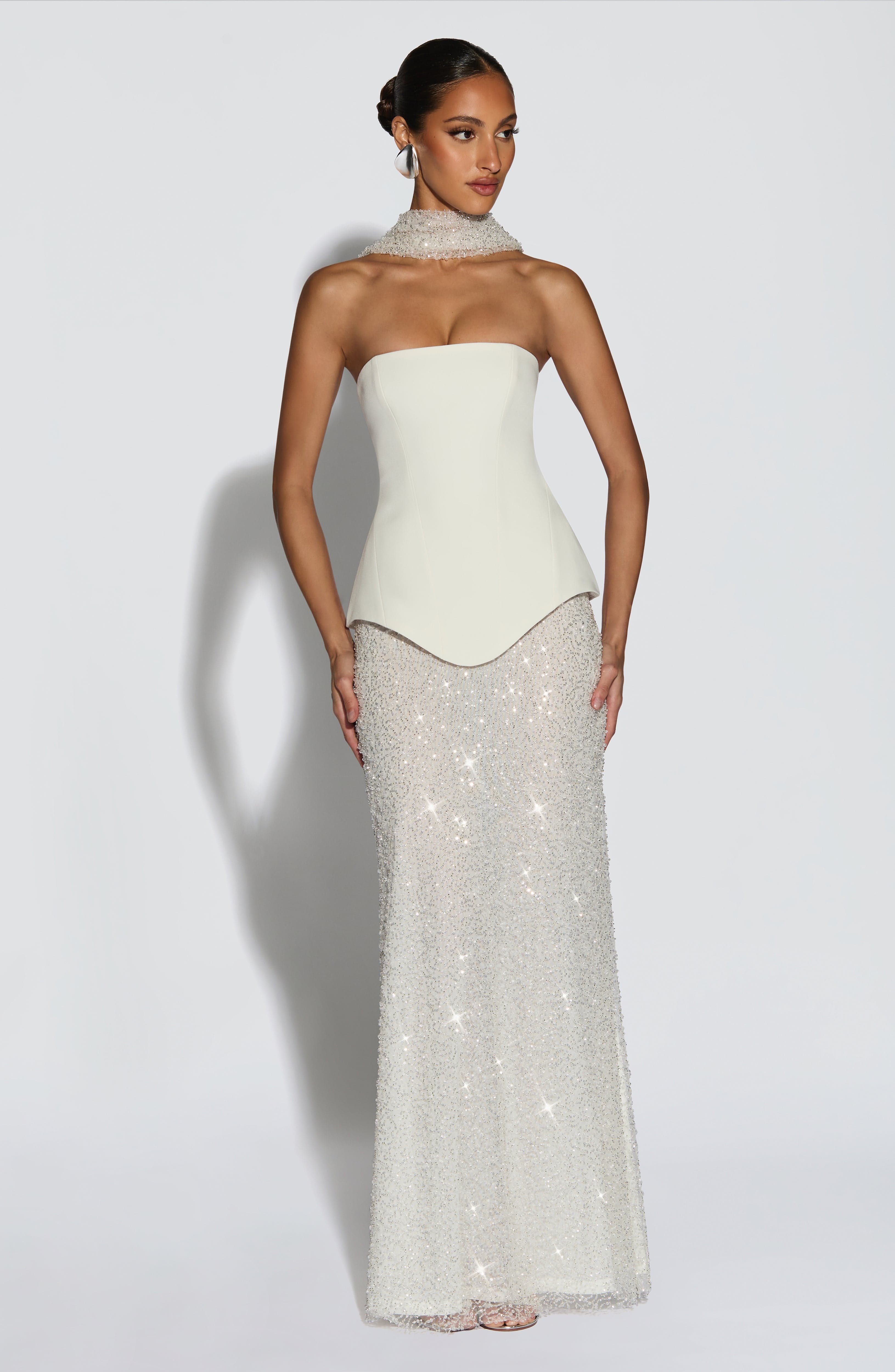 Oakley Corset - Ivory - Napalia
