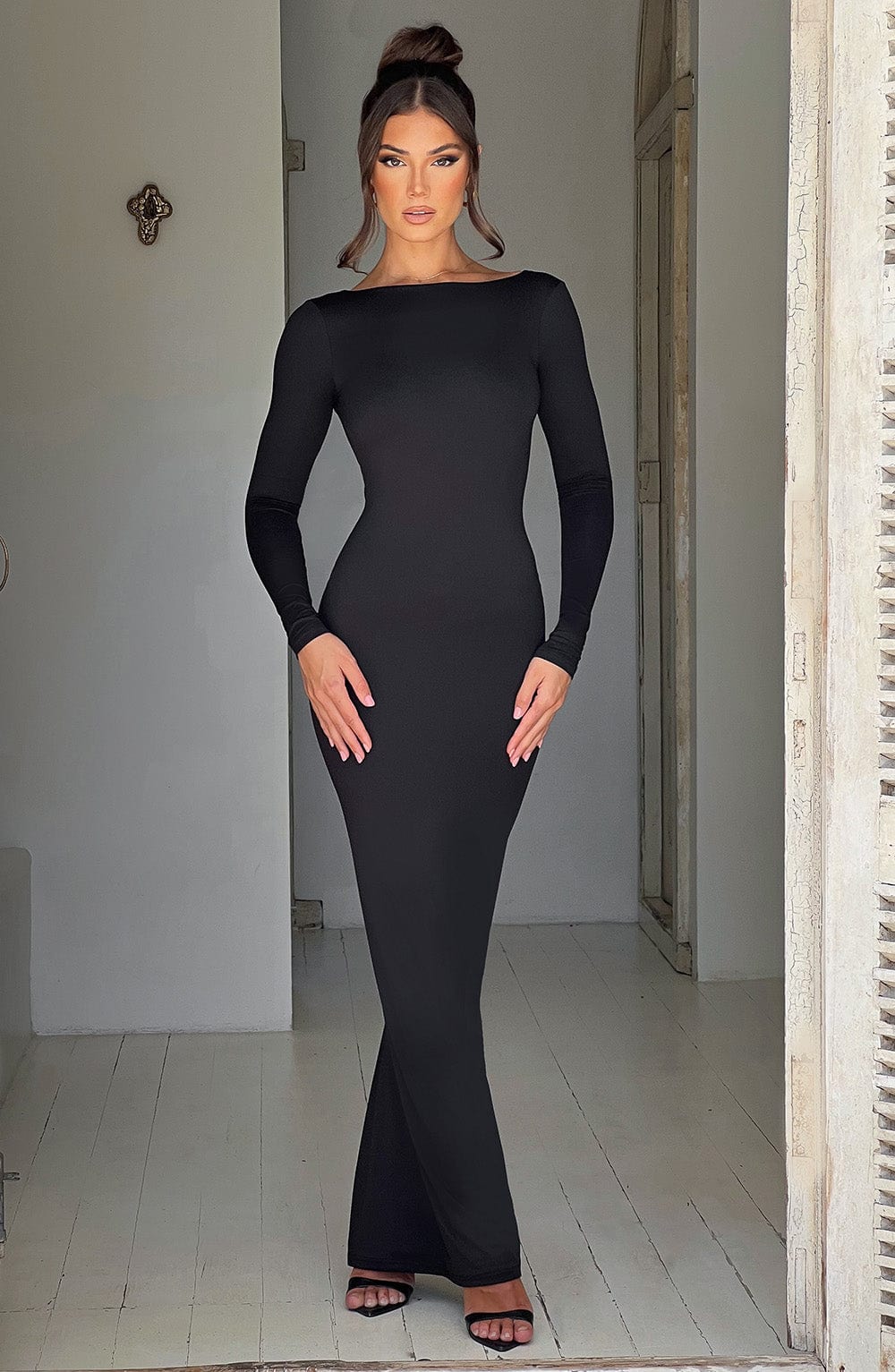 Rameesha Maxi Dress - Black - Napalia