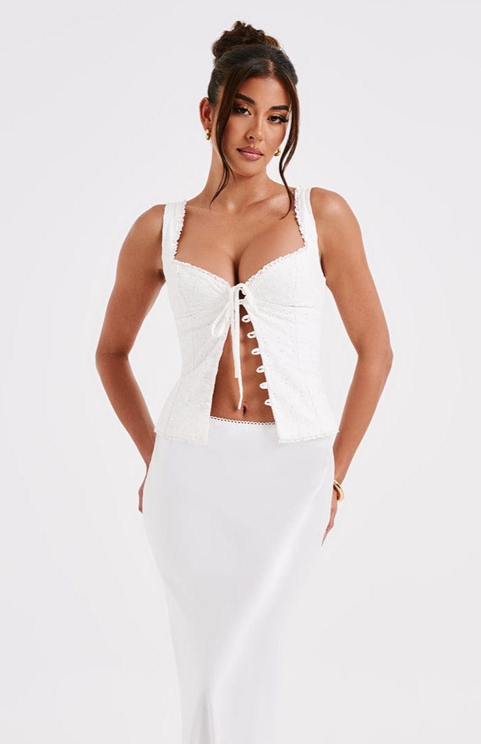 Ramona Top - Ivory - Napalia
