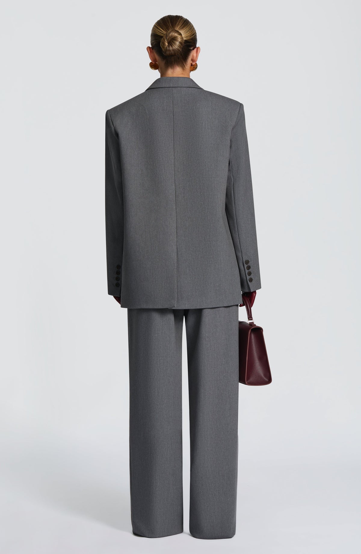 Reece Blazer - Grey Marl - Napalia