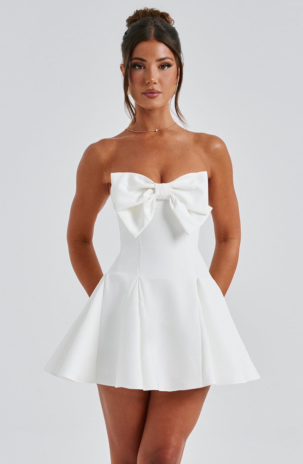 Ruby Playsuit - Ivory - Napalia