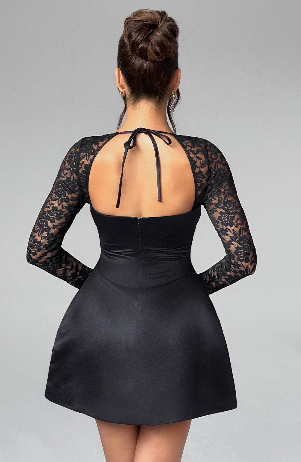 Sadie Mini Dress - Black - Napalia