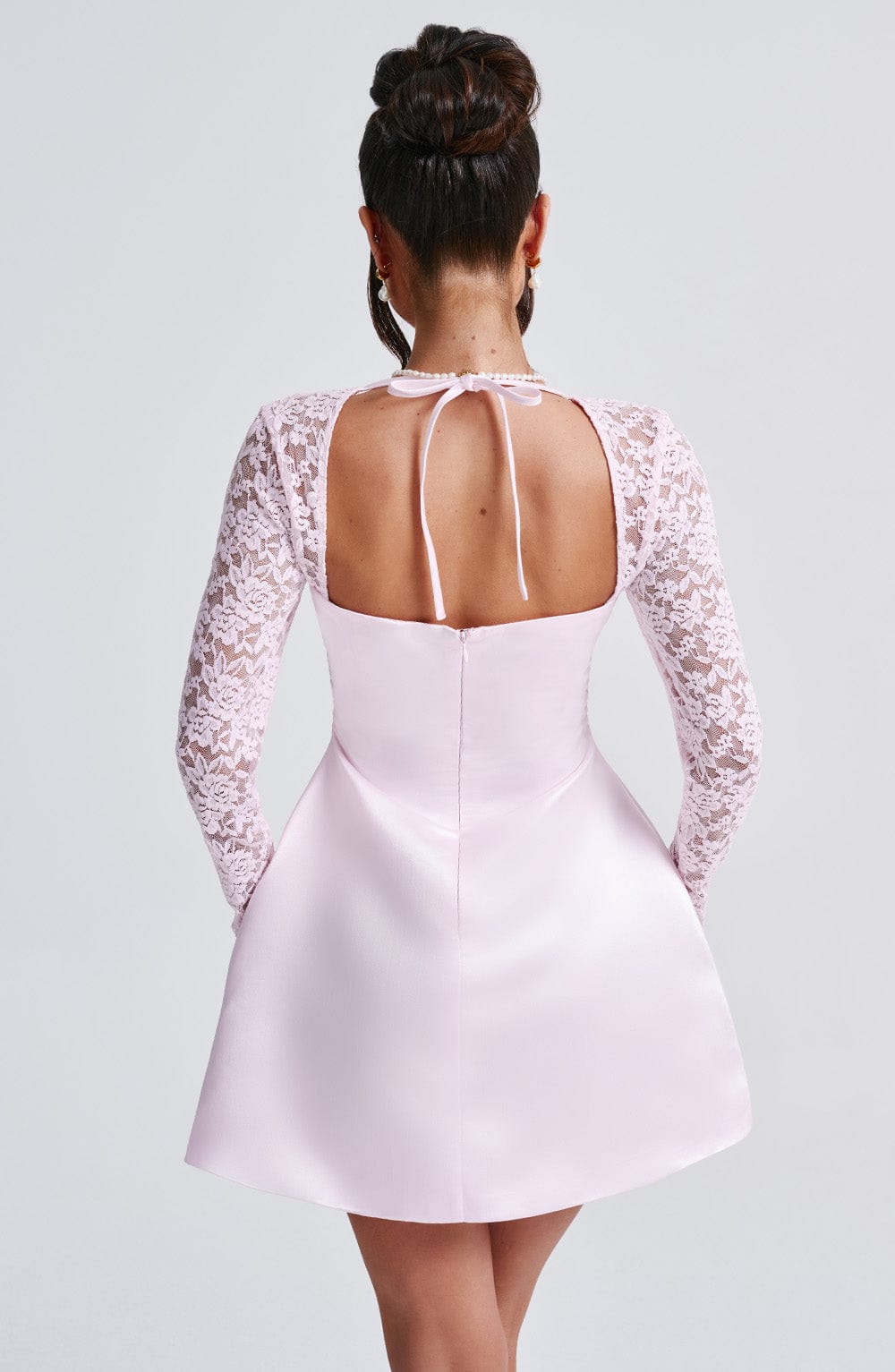 Sadie Mini Dress - Blush - Napalia