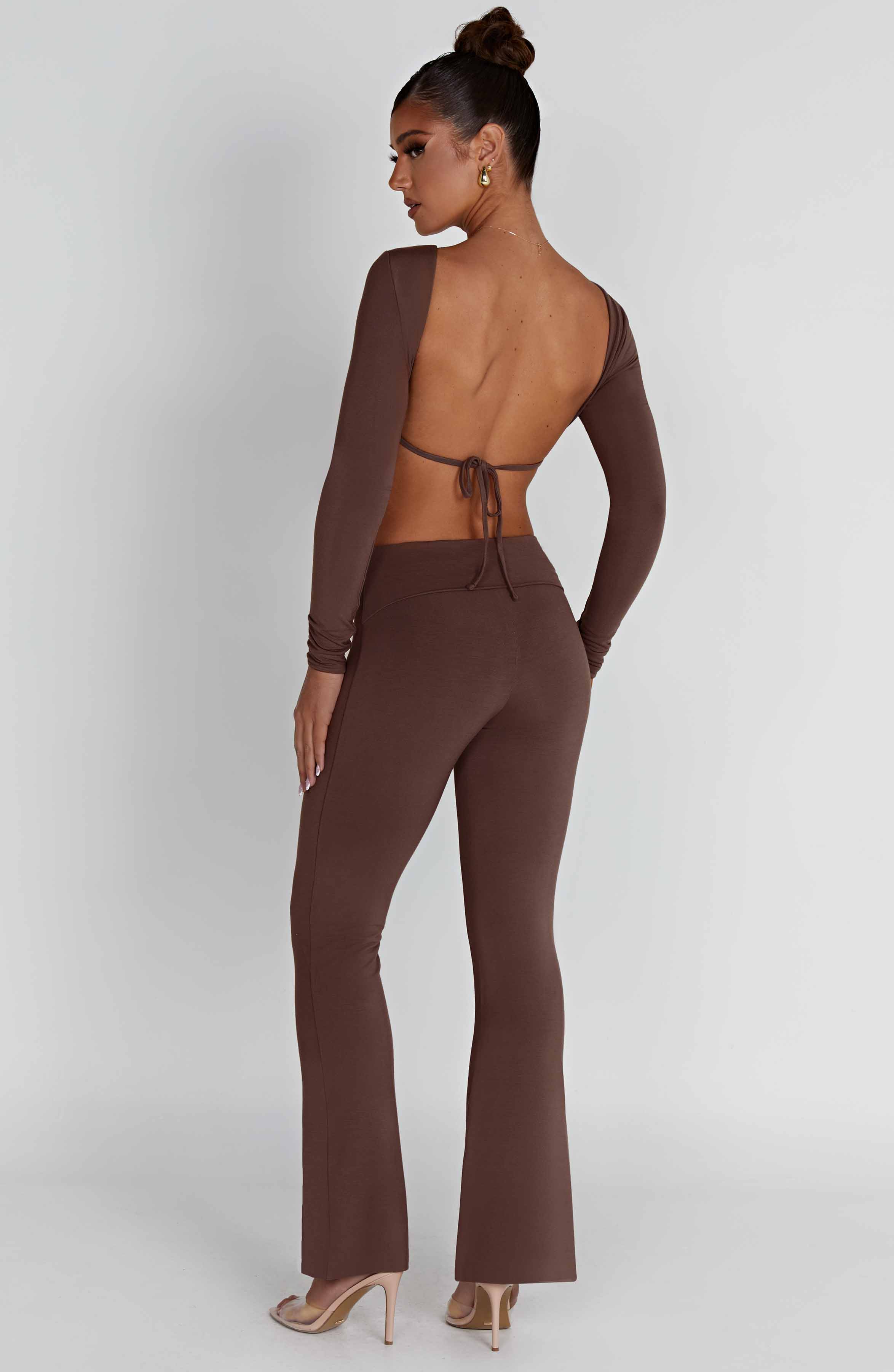 Sahra Top - Chocolate - Napalia