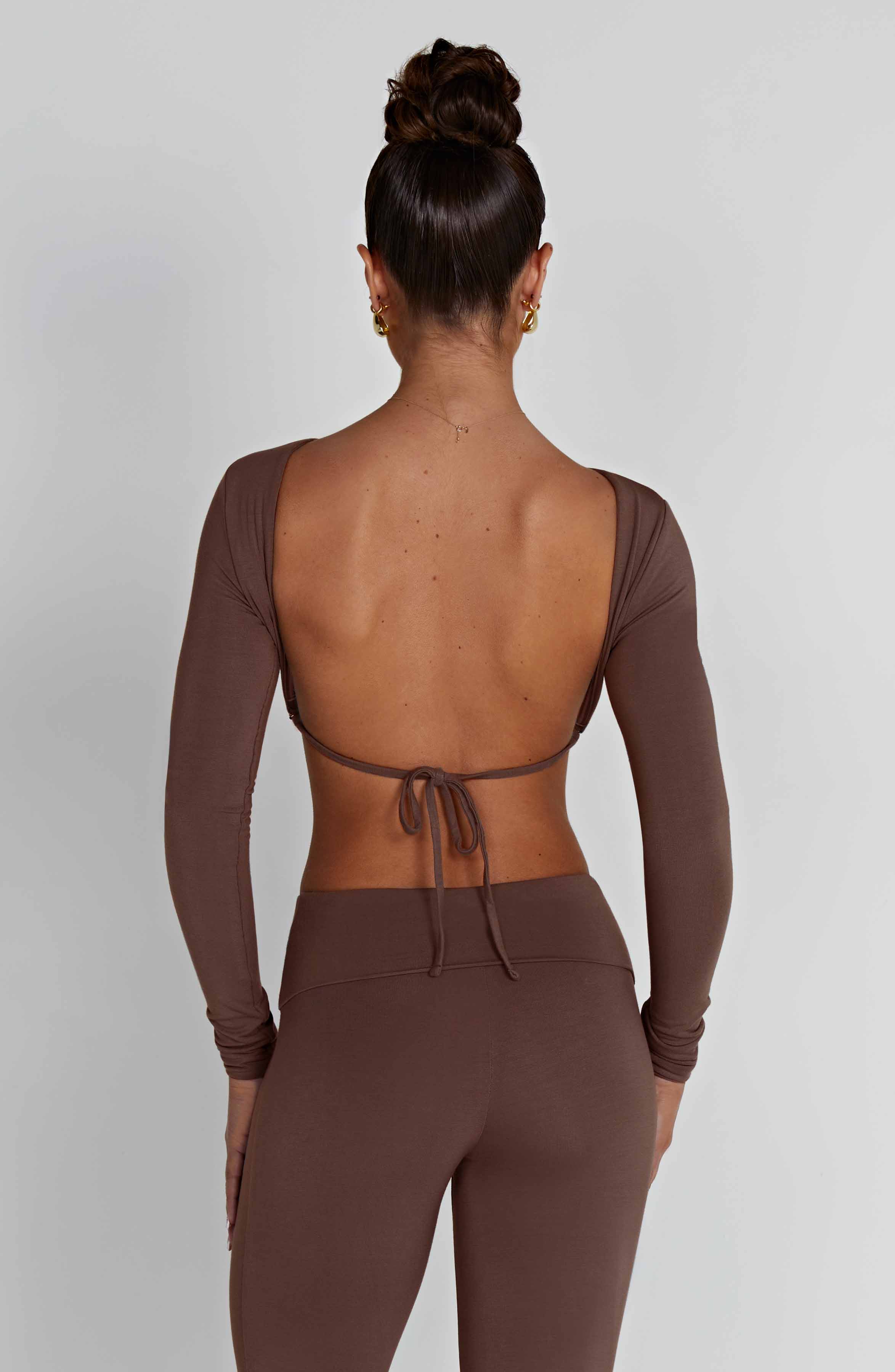 Sahra Top - Chocolate - Napalia